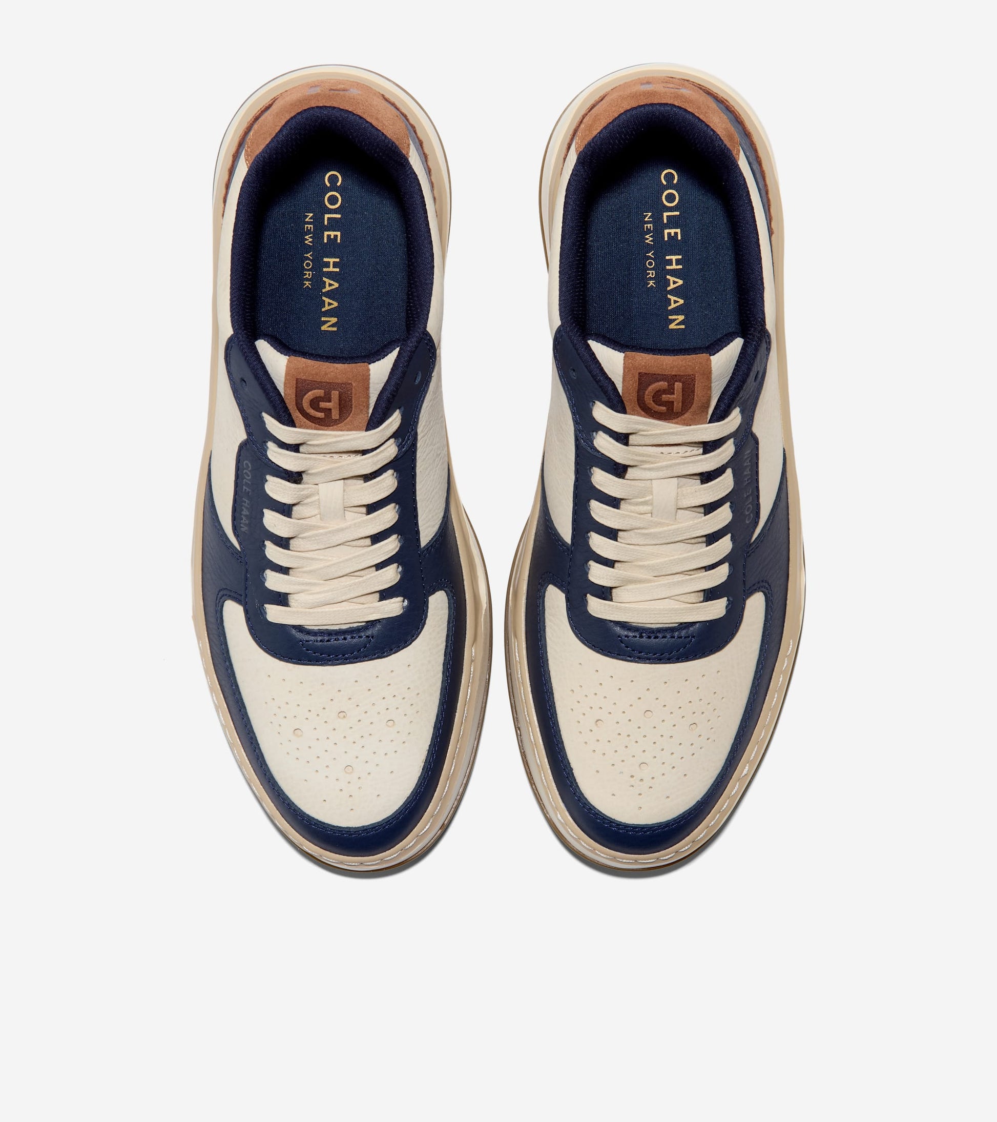 Men's GrandPrø Crossover Sneakers-Angora-Navy Blazer-Ivory