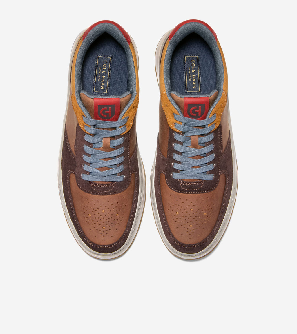 Men's GrandPrø Crossover Sneakers-Turbulence-Toasted Coconut