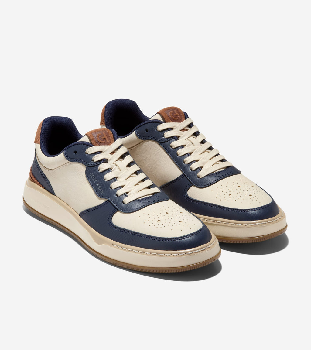 Men's GrandPrø Crossover Sneakers-Angora-Navy Blazer-Ivory