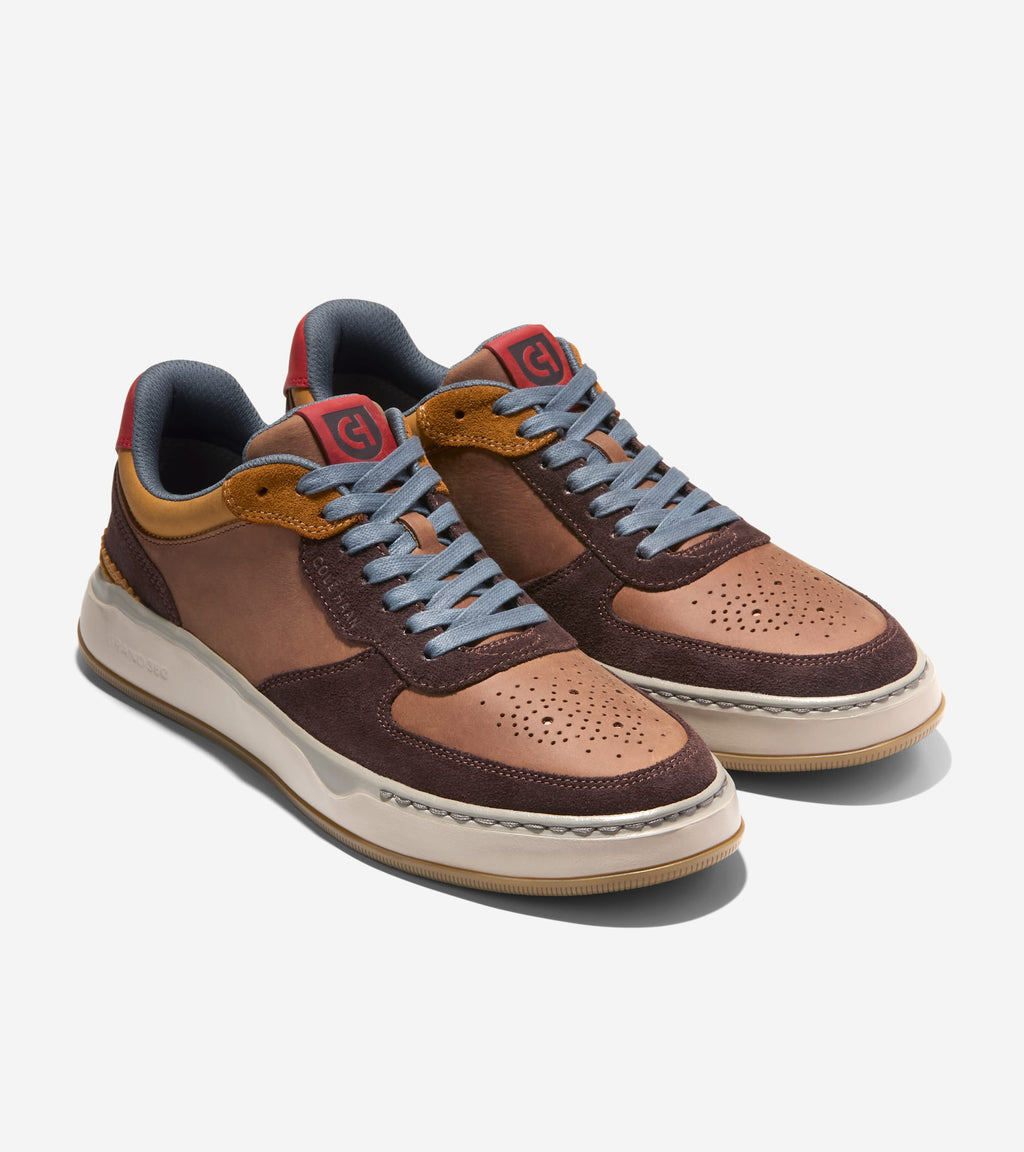 Men's GrandPrø Crossover Sneakers-Turbulence-Toasted Coconut