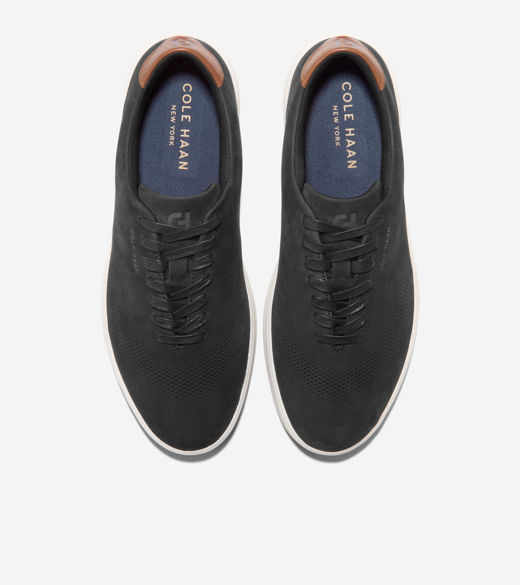 Men's GrandPrø CitySpectre Laser Sneakers-Black-Golden Honey-Ivory