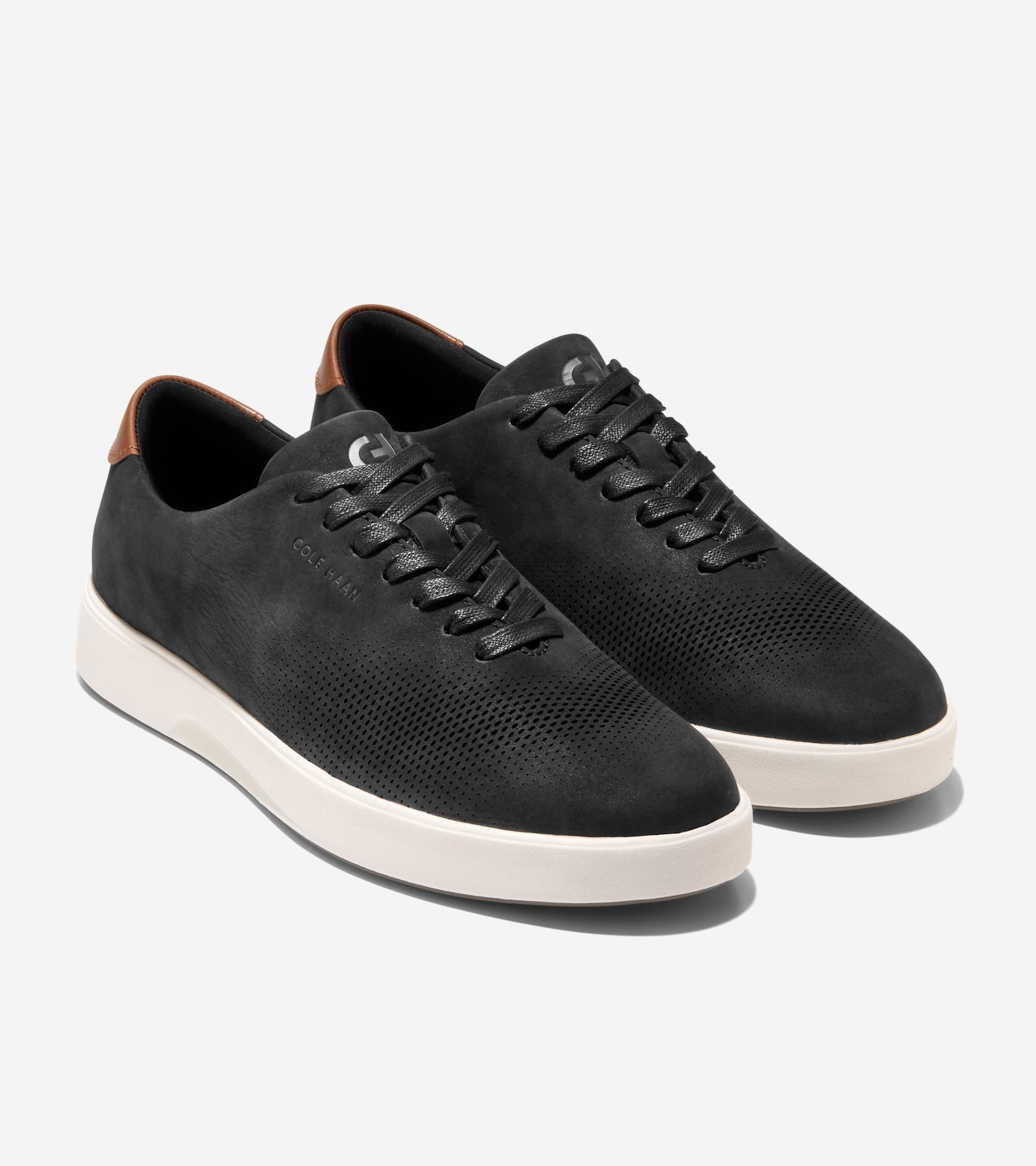 Men's GrandPrø CitySpectre Laser Sneakers-Black-Golden Honey-Ivory