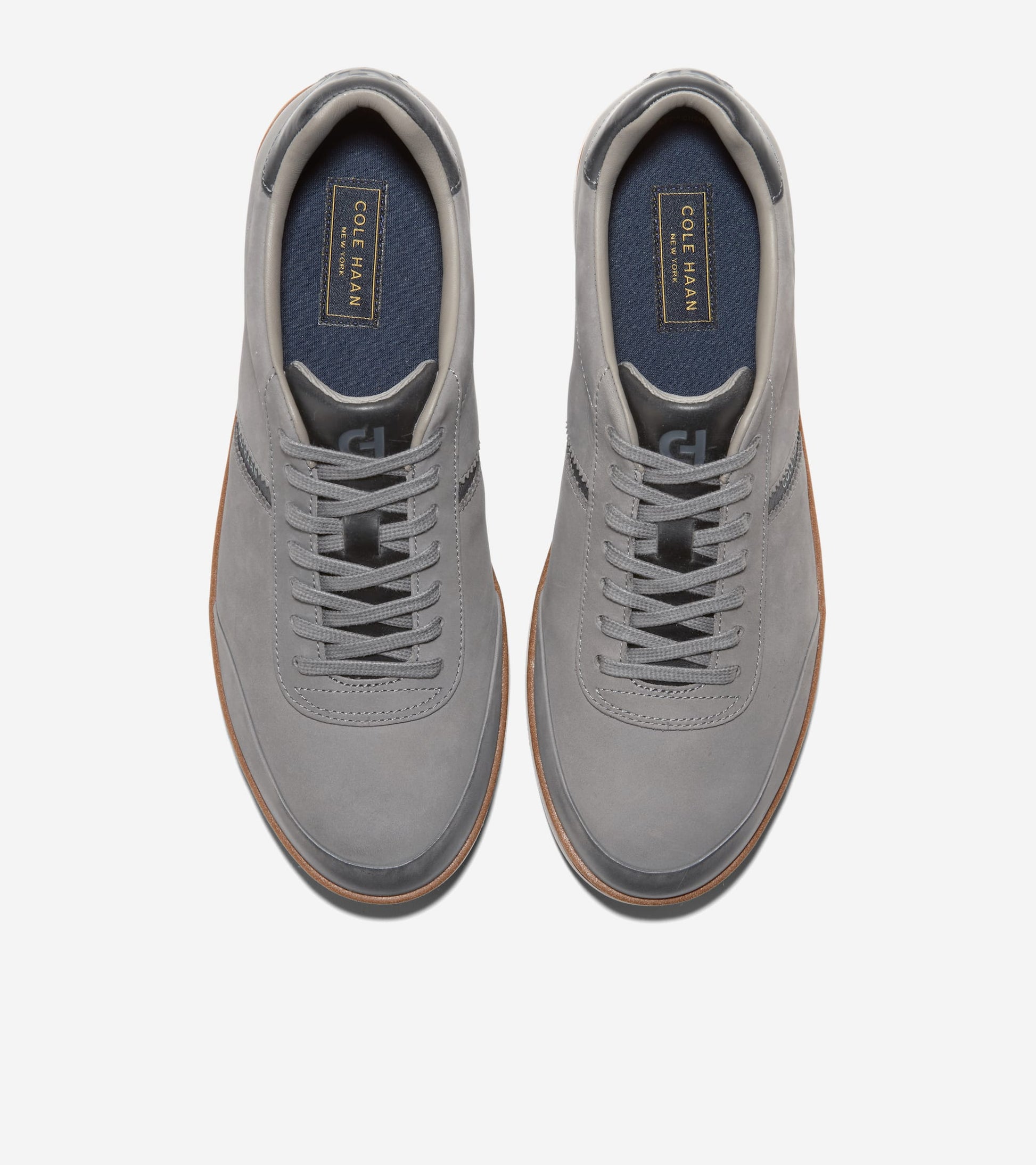 Men's GrandPrø FlexCraft™ Sneakers-Steel Gray-Gray Pinstripe