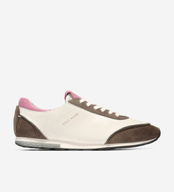Women's GrandPrø Energyweave Low Profile Sneakers-Ivory-Deep Olive-Rose Wine