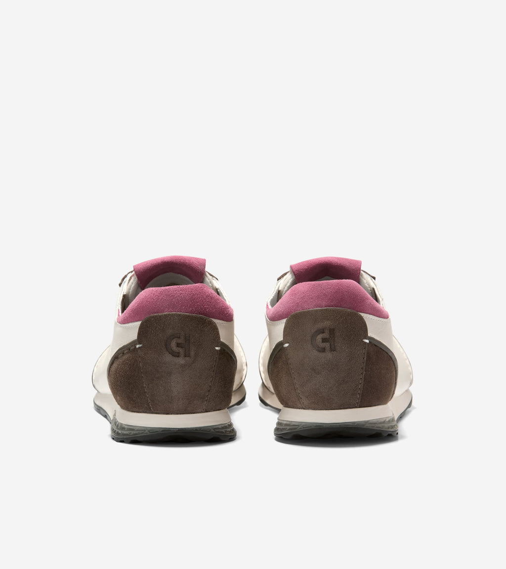 Women's GrandPrø Energyweave Low Profile Sneakers-Ivory-Deep Olive-Rose Wine