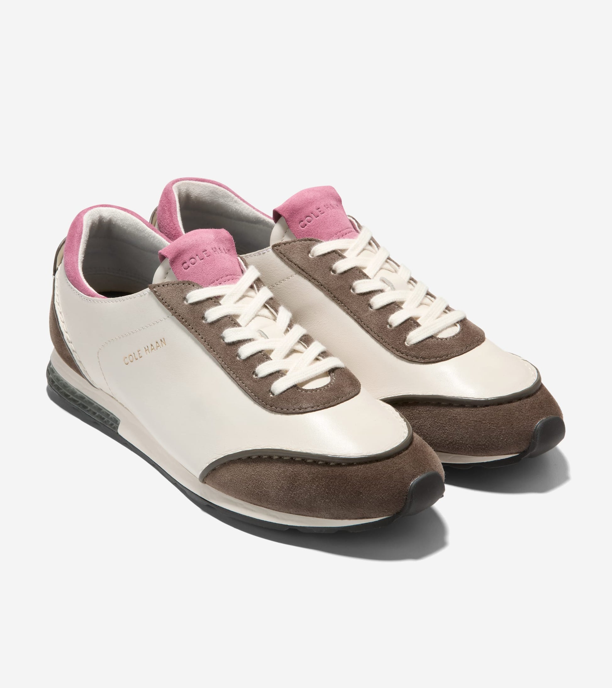 Women's GrandPrø Energyweave Low Profile Sneakers-Ivory-Deep Olive-Rose Wine