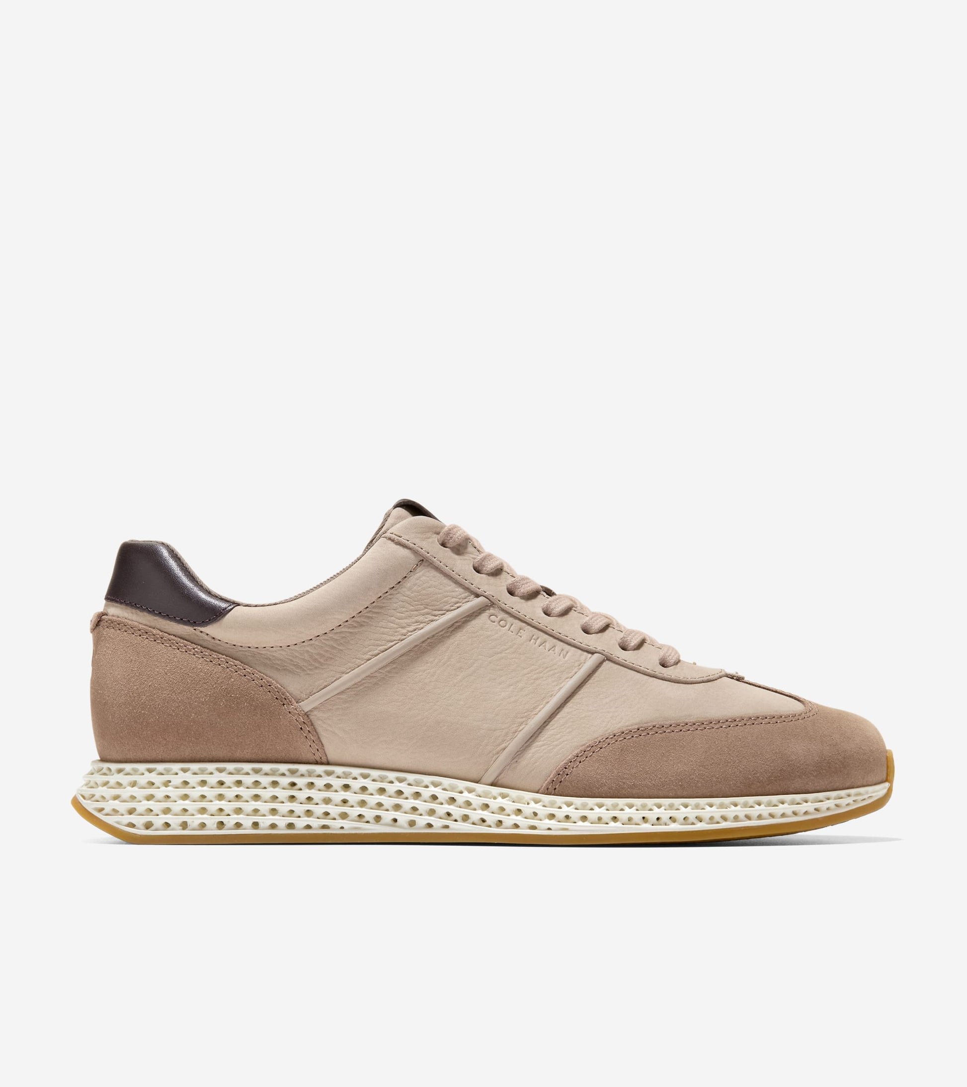 Men's GrandPrø SkyWeave™ Low Profile Sneakers-Dark Latte-Light Whiskey-Ivory