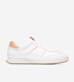 Men's GrandPrø SkyWeave™ Running Sneakers-Optic White-Natural Vachetta