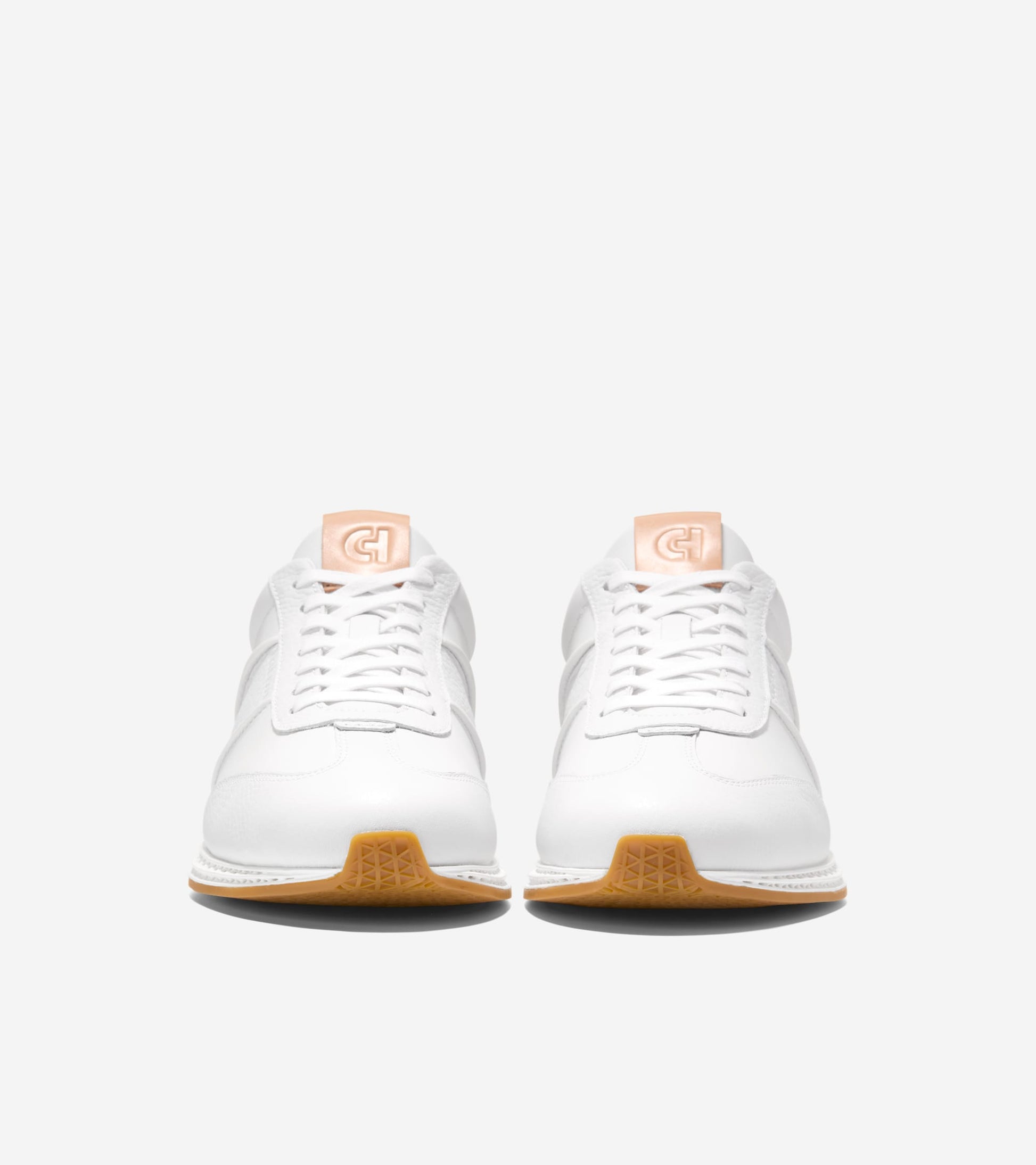 Men's GrandPrø SkyWeave™ Running Sneakers-Optic White-Natural Vachetta