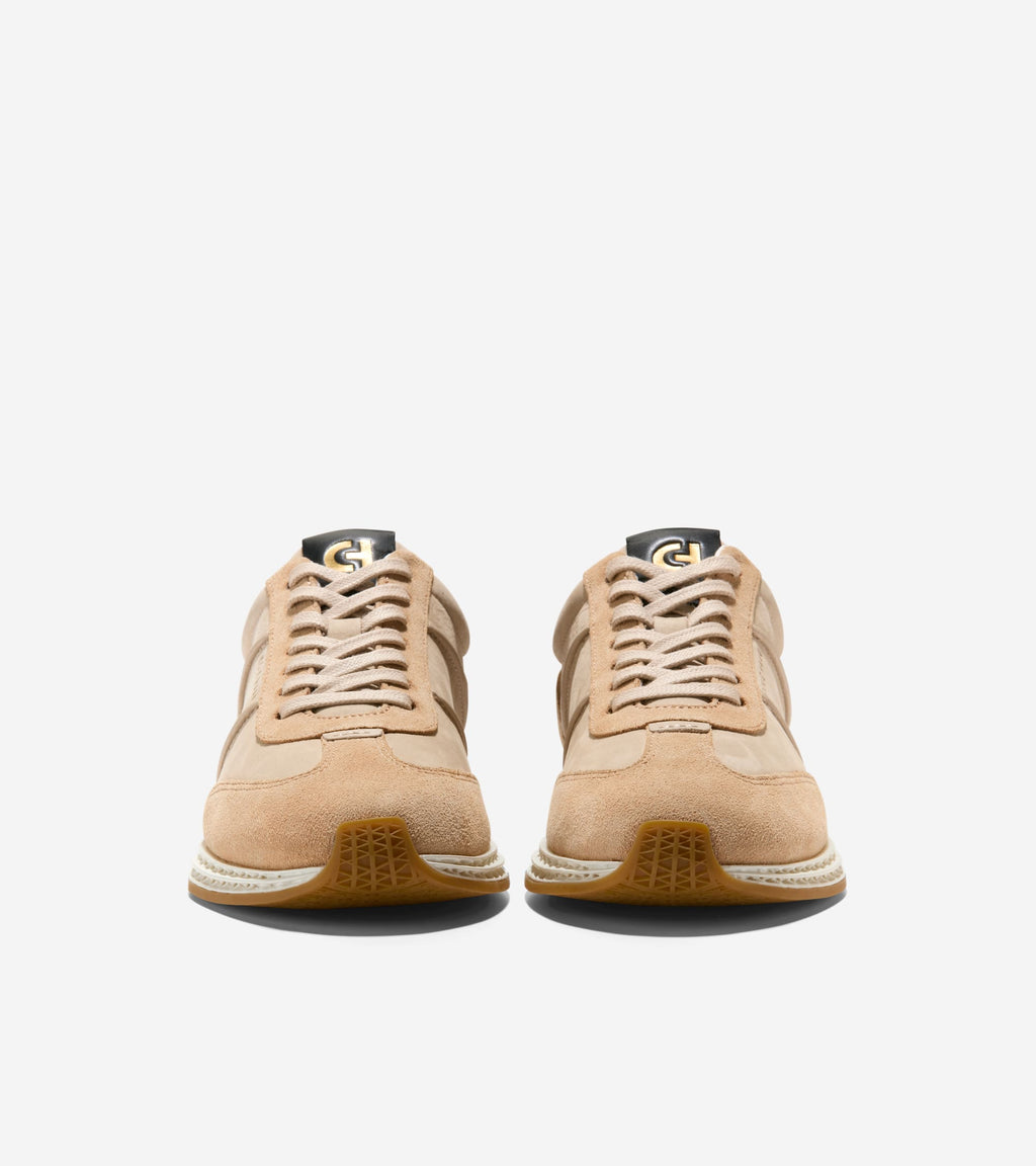 Women's GrandPrø Low Profile SkyWeave™ Running Shoes-Oat-Black-Buckwheat