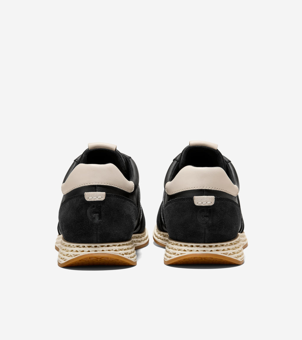 Men's GrandPrø SkyWeave™ Running Sneakers-Black-Ivory-Angora