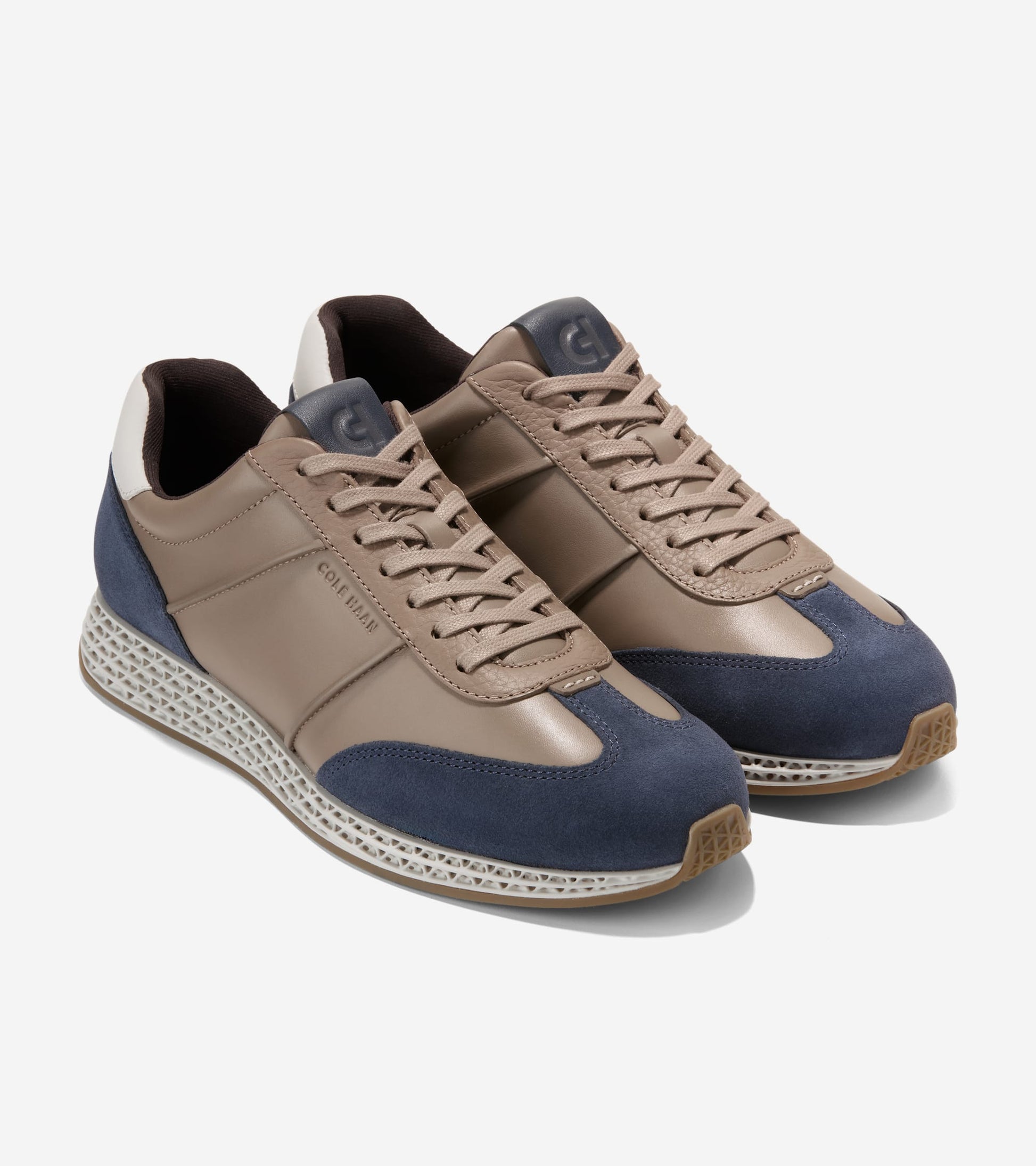 Men's GrandPrø SkyWeave™ Low-Profile Sneakers-Irish Coffee-Navy Blazer