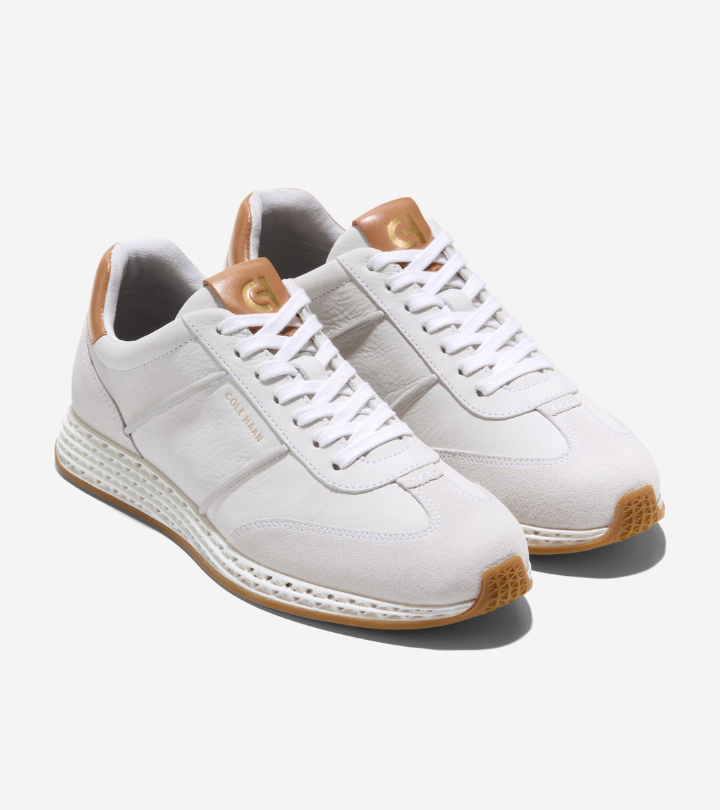 Women's GrandPrø Low Profile SkyWeave™ Running Shoes-White-Biscuit