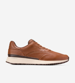 Men's GrandPrø Luxe Mile Sneakers-British Tan-Madeira-Angora