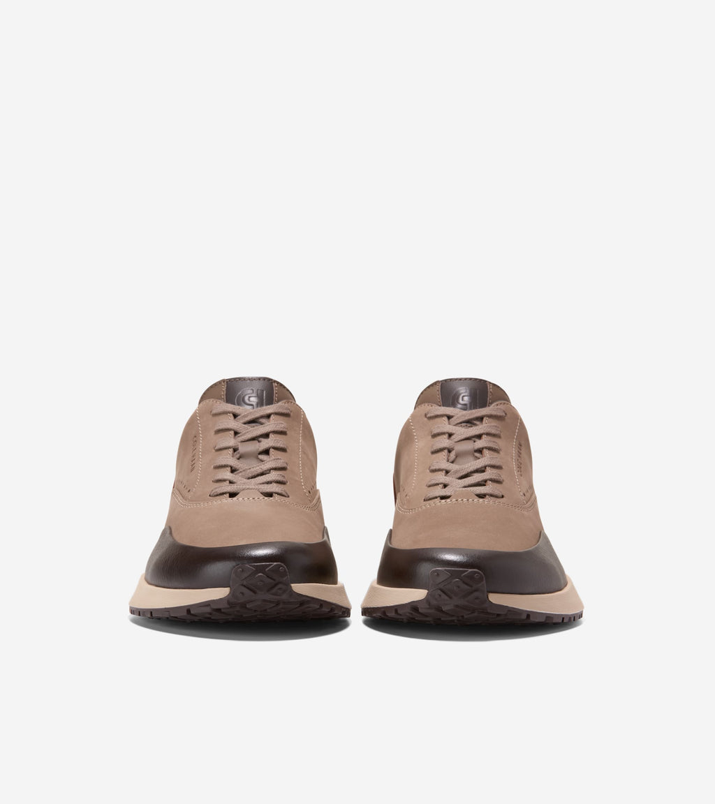 Men's Grandprø Luxe Mile Sneakers-Irish Coffee-Dark Chocolate