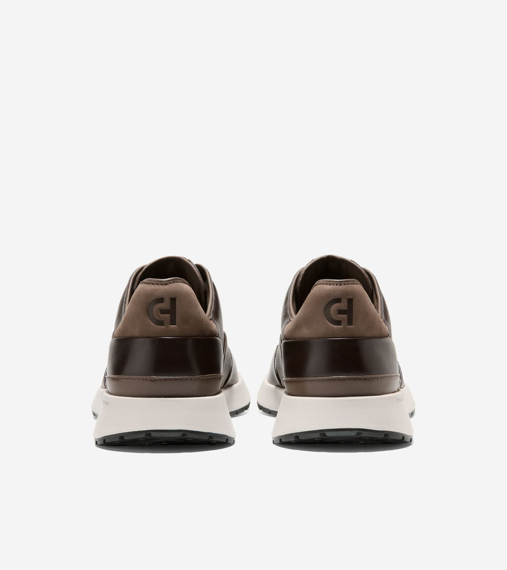 Men's Grandprø Luxe Mile Sneakers-Dark Chocolate-Truffle