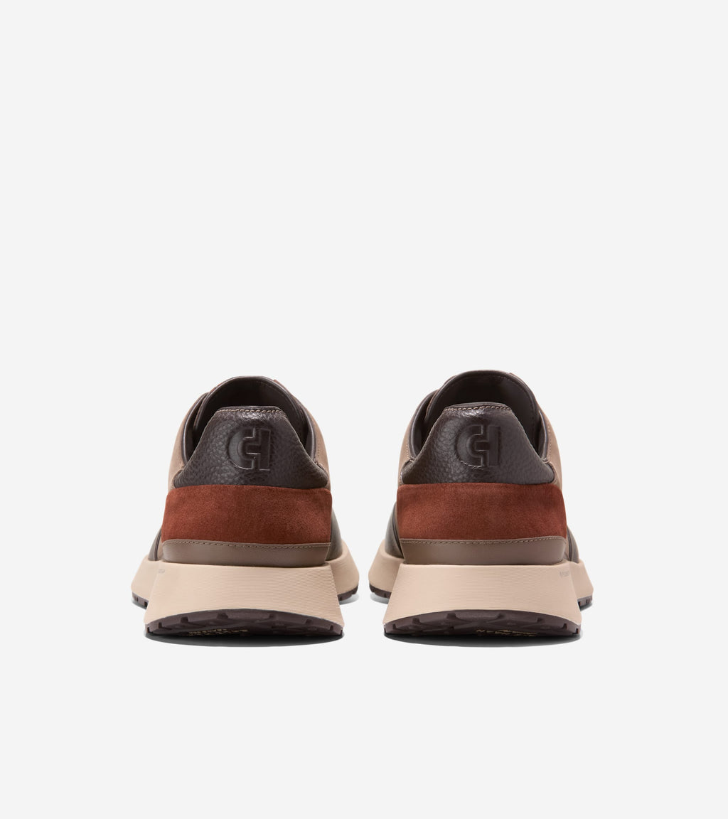 Men's Grandprø Luxe Mile Sneakers-Irish Coffee-Dark Chocolate