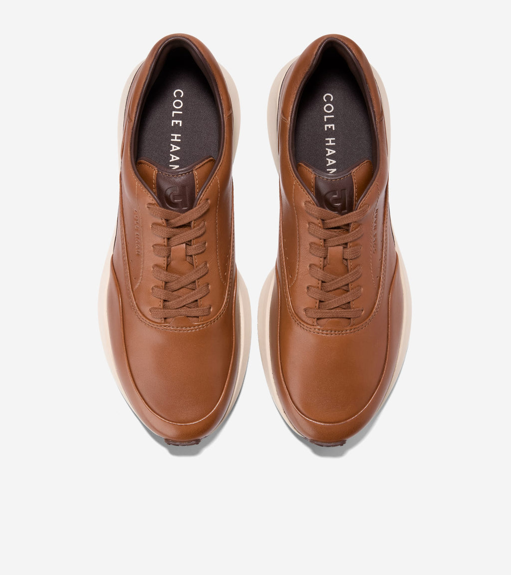 Men's GrandPrø Luxe Mile Sneakers-British Tan-Madeira-Angora