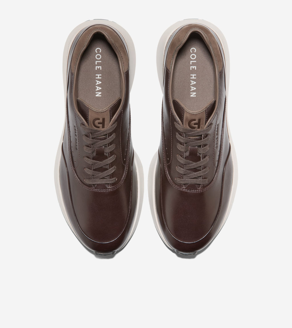 Men's Grandprø Luxe Mile Sneakers-Dark Chocolate-Truffle