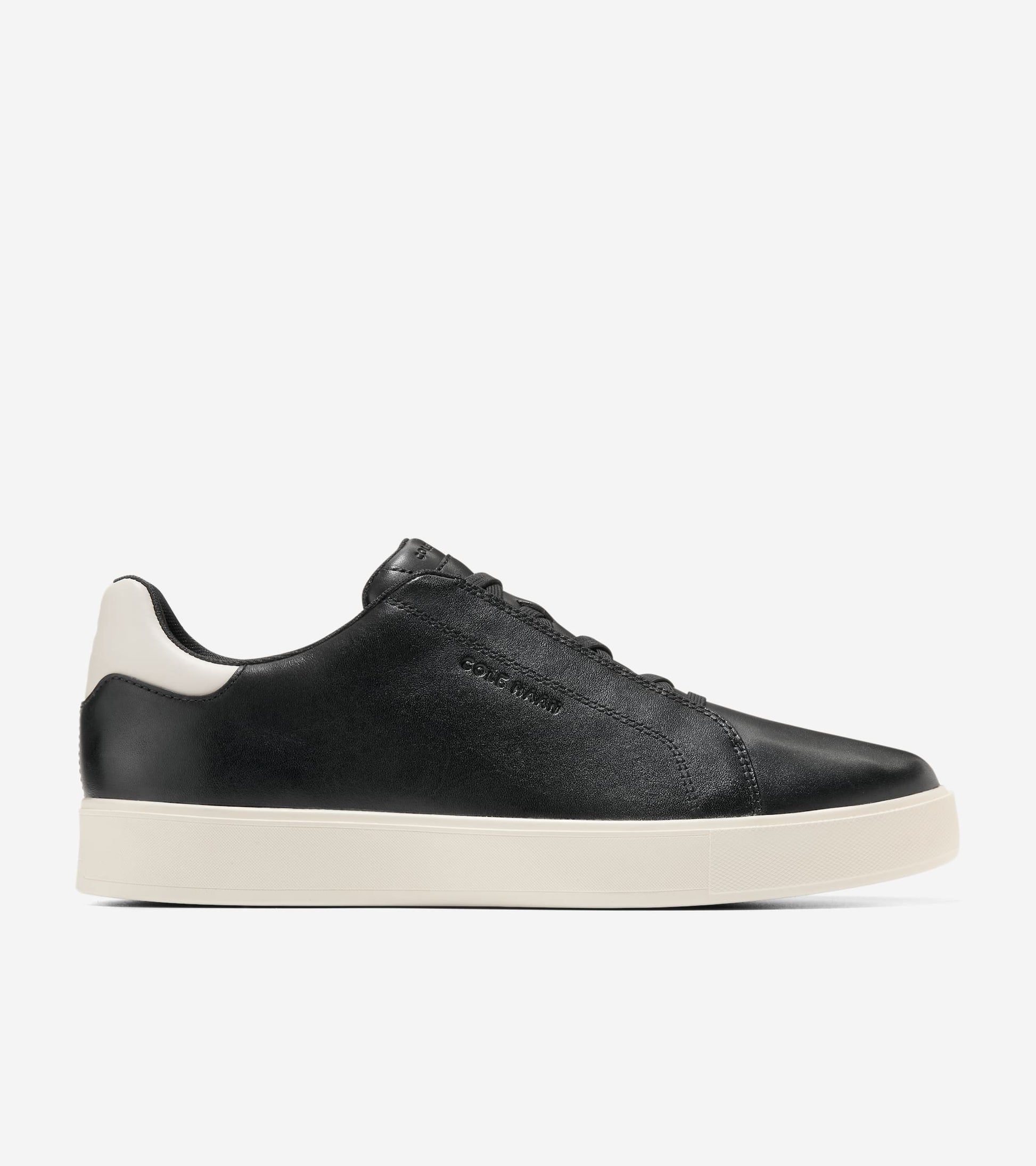 Men's GrandPrø Luxe Slip-On Sneakers-Black-Ivory