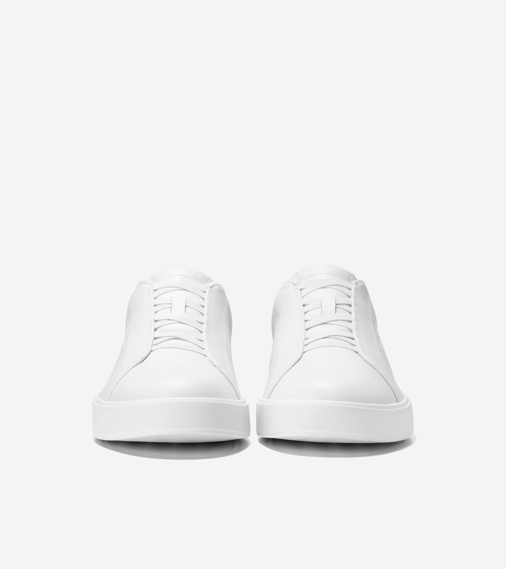 Men's GrandPrø Luxe Slip-On Sneakers-Optic White