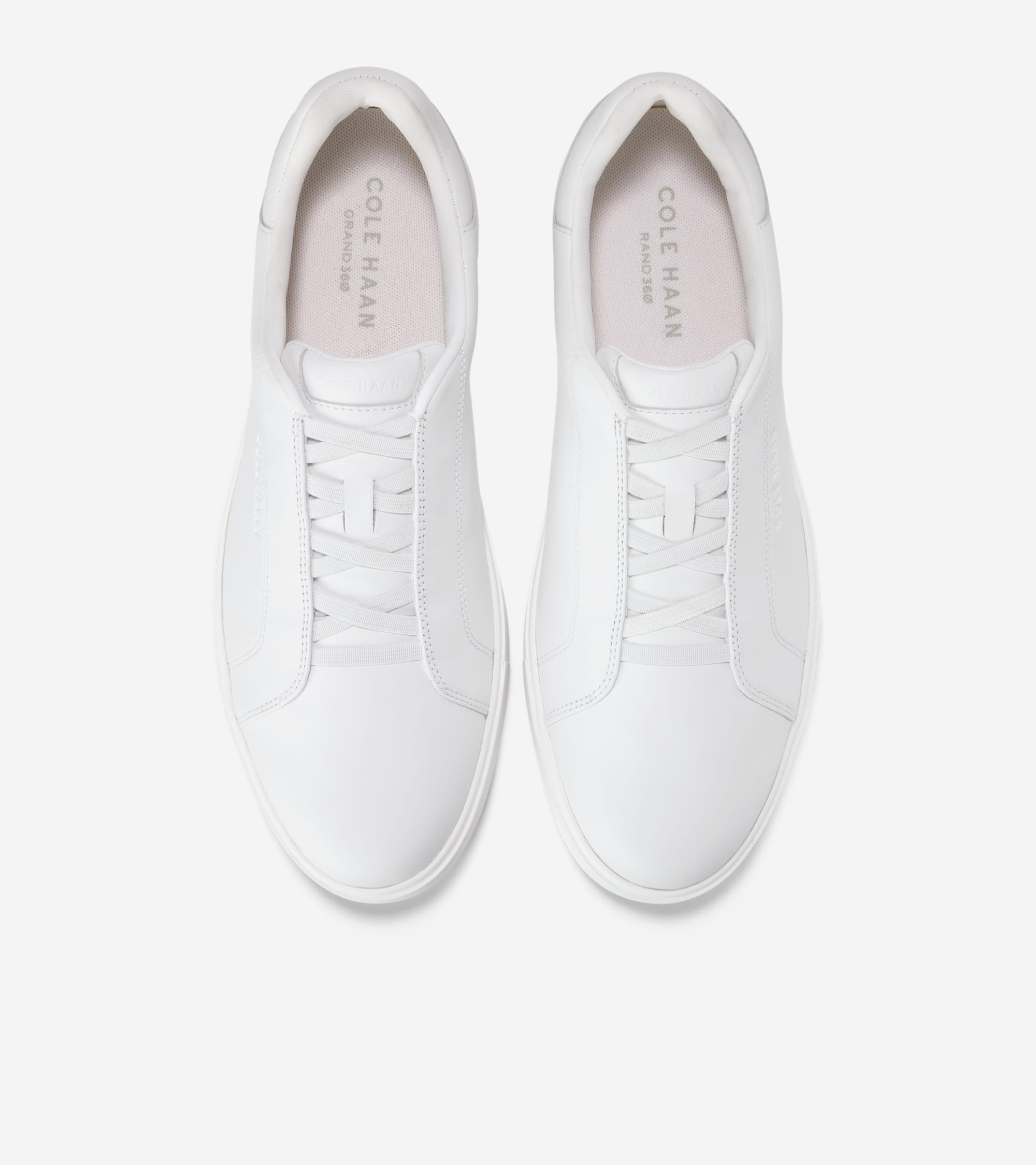 Men's GrandPrø Luxe Slip-On Sneakers in White | Cole Haan