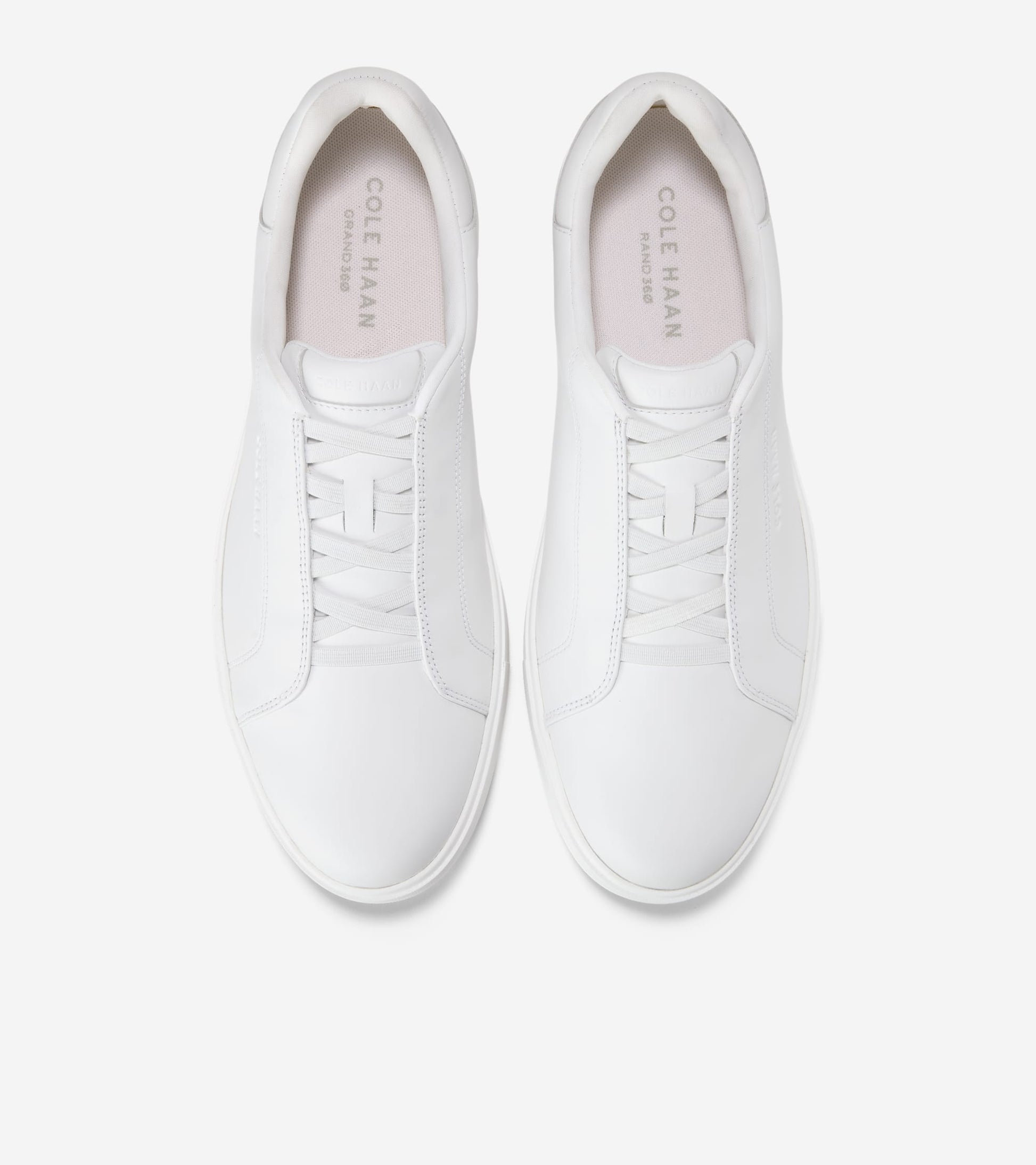 Men's GrandPrø Luxe Slip-On Sneakers-Optic White