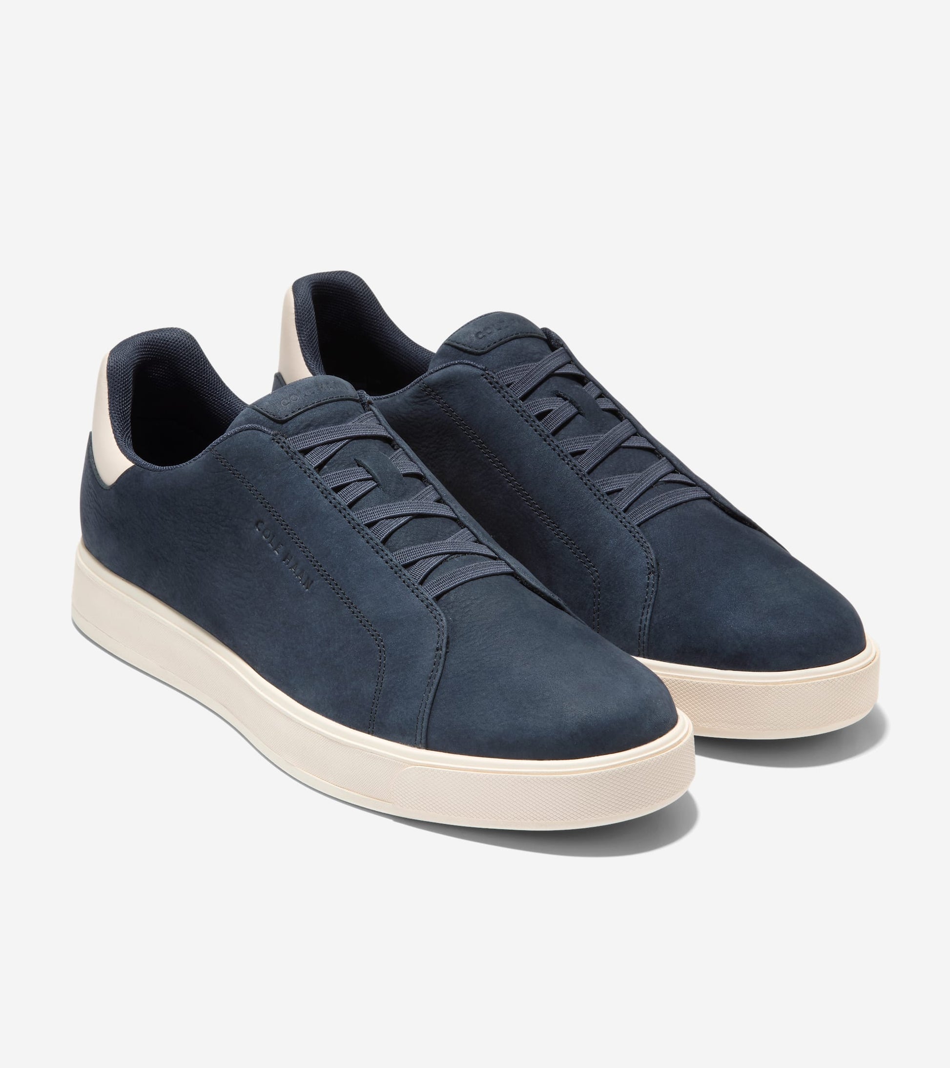 Men's GrandPrø Luxe Slip-On Sneakers-Navy Blazer-Ivory