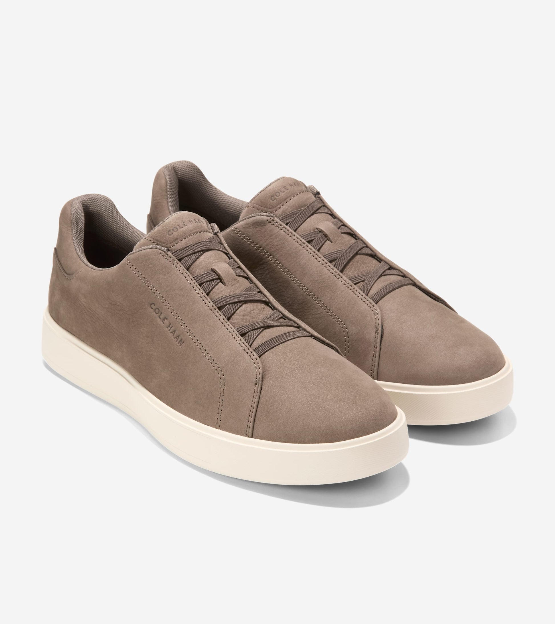Men's GrandPrø Luxe Slip-On Sneakers-Truffle-Ivory