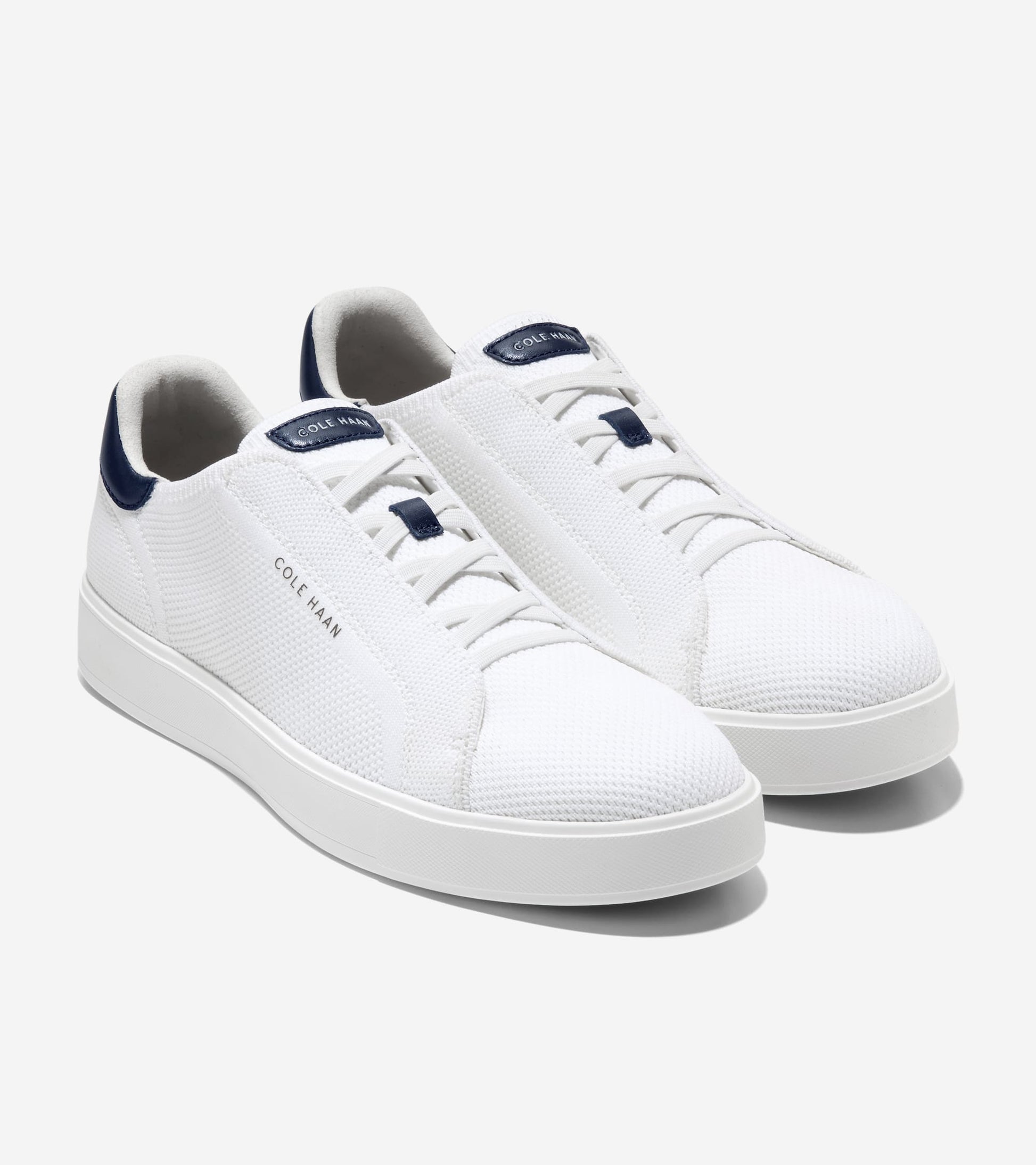 Men's GrandPrø Luxe Slip-On Stitchlite™ Sneakers-White-Navy Blazer