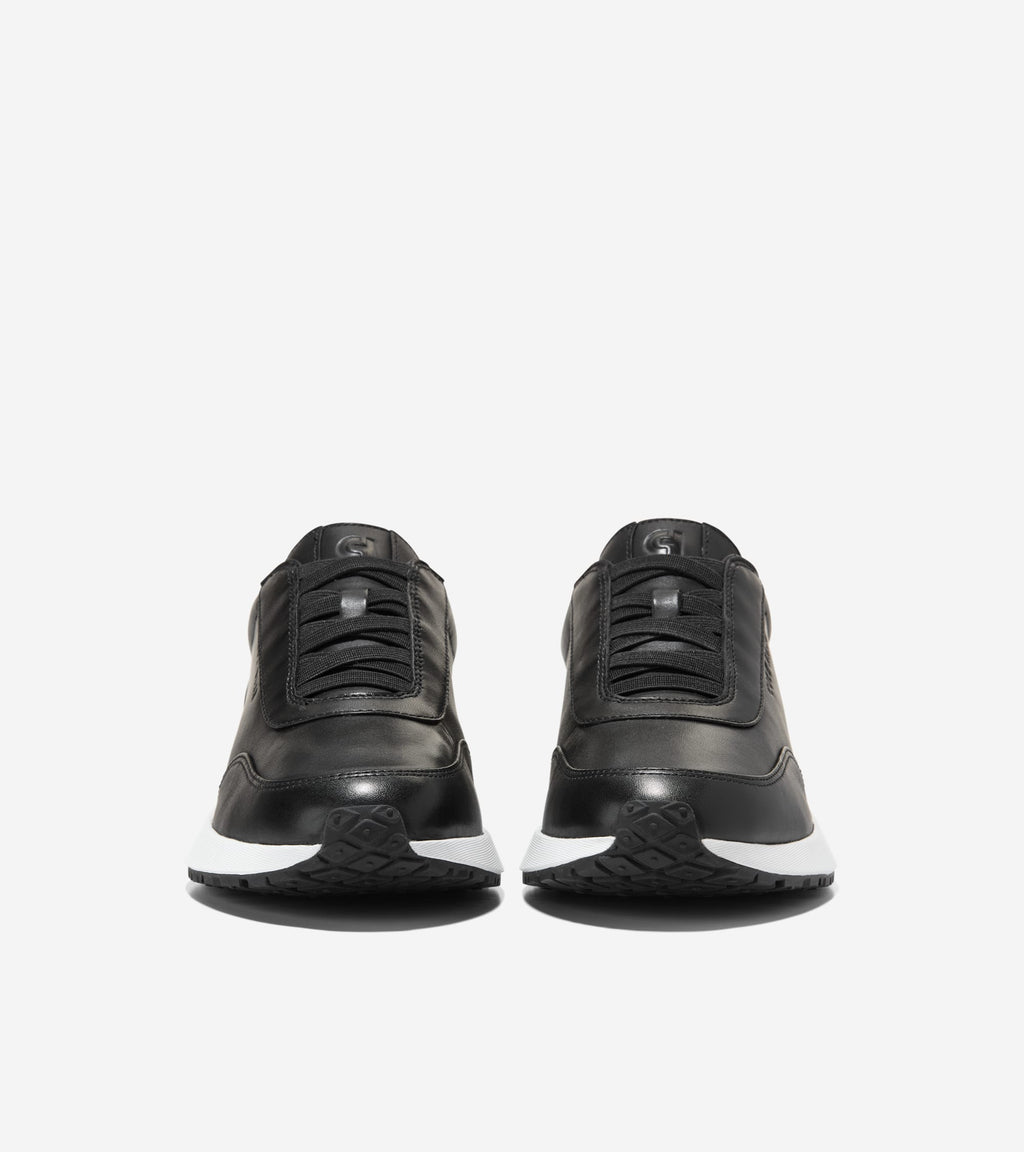 Women's GrandPrø Luxe Mile Slip-On Sneakers-Black