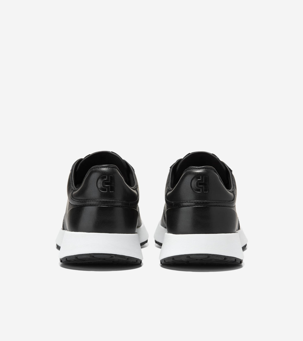 Women's GrandPrø Luxe Mile Slip-On Sneakers-Black