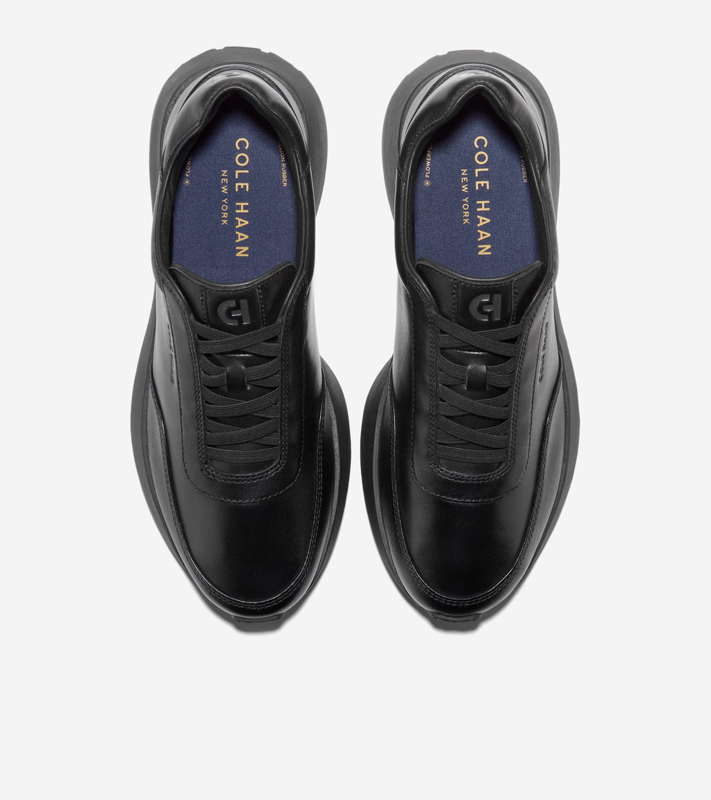 Men's GrandPrø Luxe Mile Slip-On Sneakers-Black
