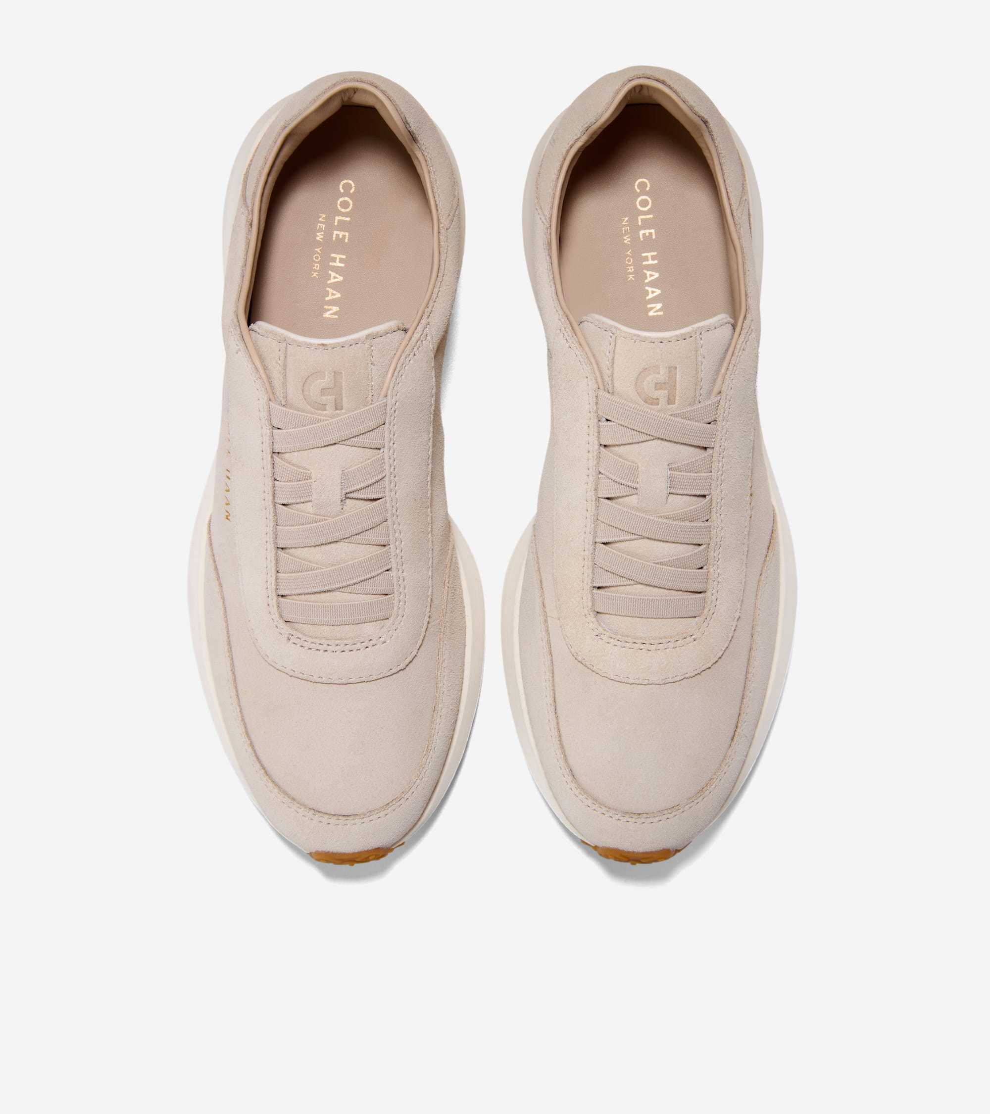 Women's GrandPrø Luxe Mile Slip-On Sneakers in Beige | Cole Haan