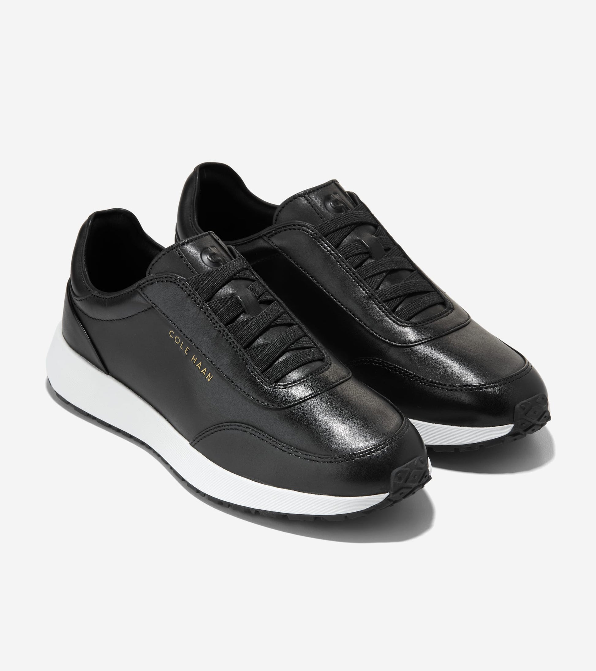 Women's GrandPrø Luxe Mile Slip-On Sneakers-Black