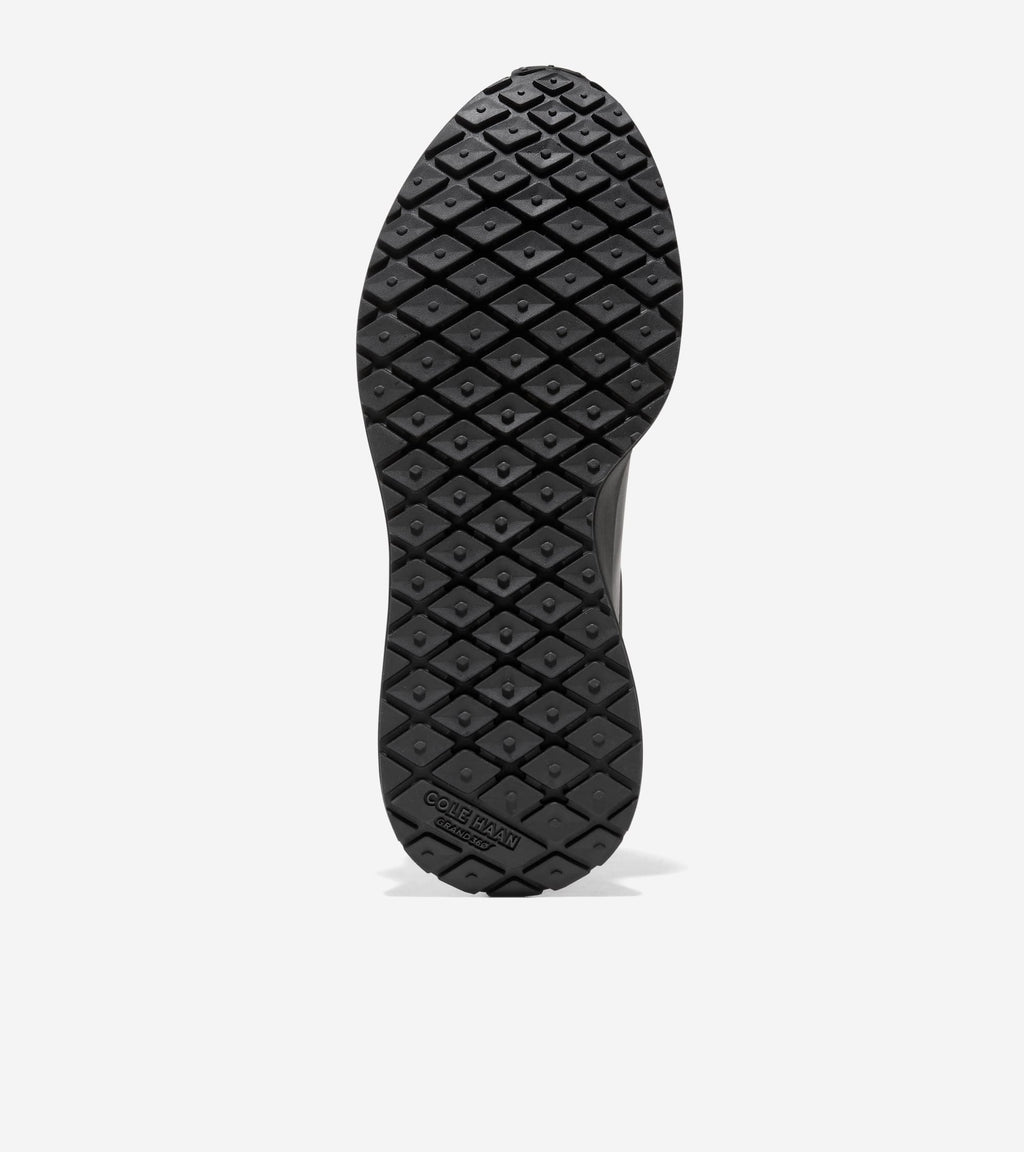 Men's GrandPrø Luxe Mile Slip-On Sneakers-Black