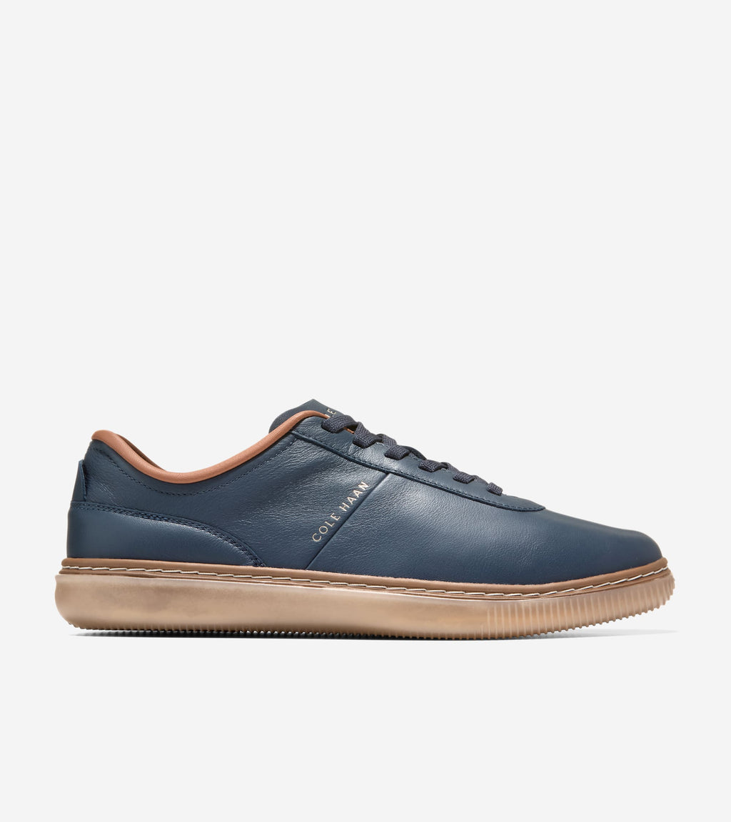 Men's GrandPrø Packwell Sneakers-Navy Blazer-Spiced Brown