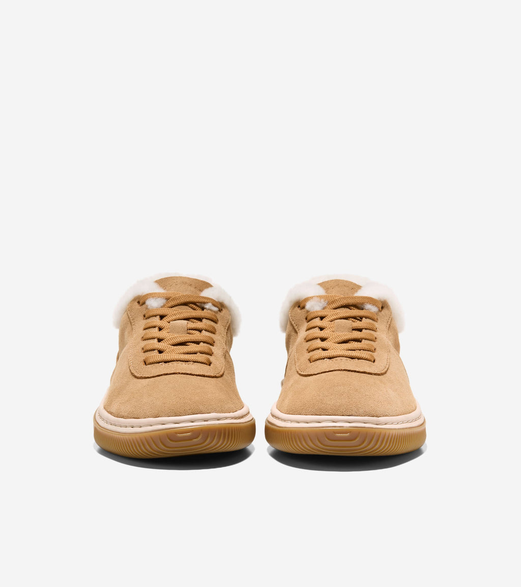 Women's GrandPrø Packwell Sneakers-Golden Honey-Natural Shearling