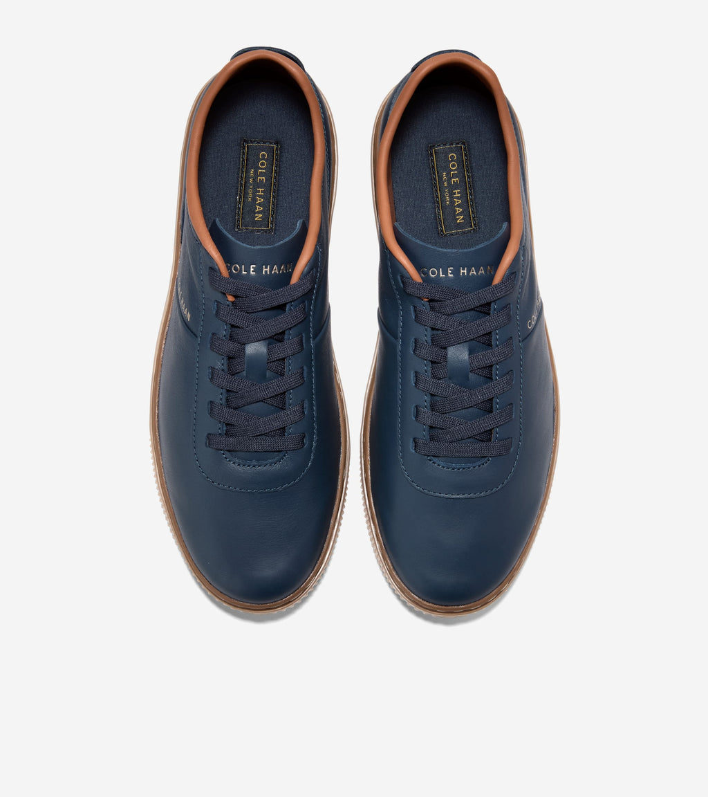 Men's GrandPrø Packwell Sneakers-Navy Blazer-Spiced Brown