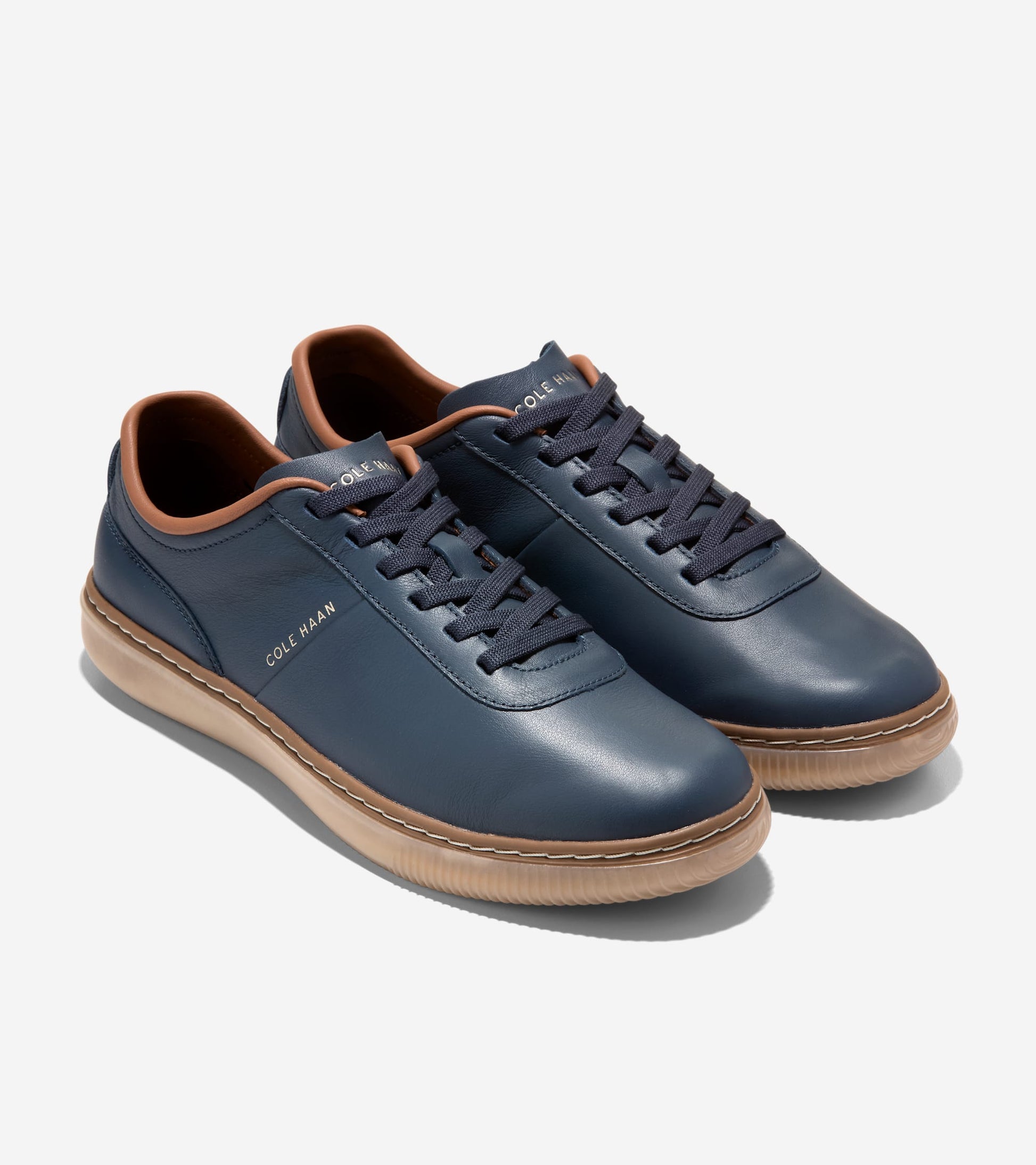 Men's GrandPrø Packwell Sneakers-Navy Blazer-Spiced Brown
