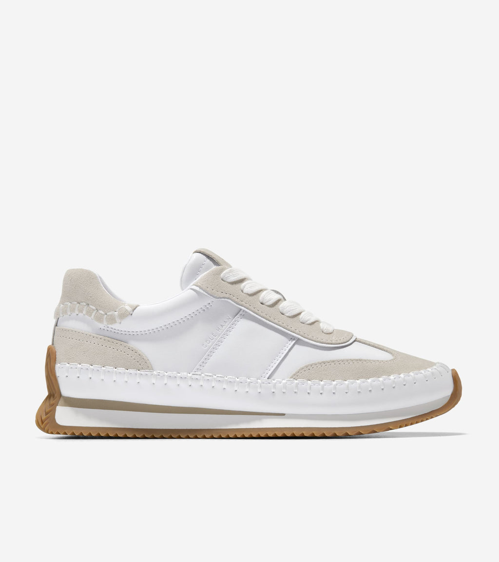 Women's GrandPrø Premier Sneakers-White-Silver Birch