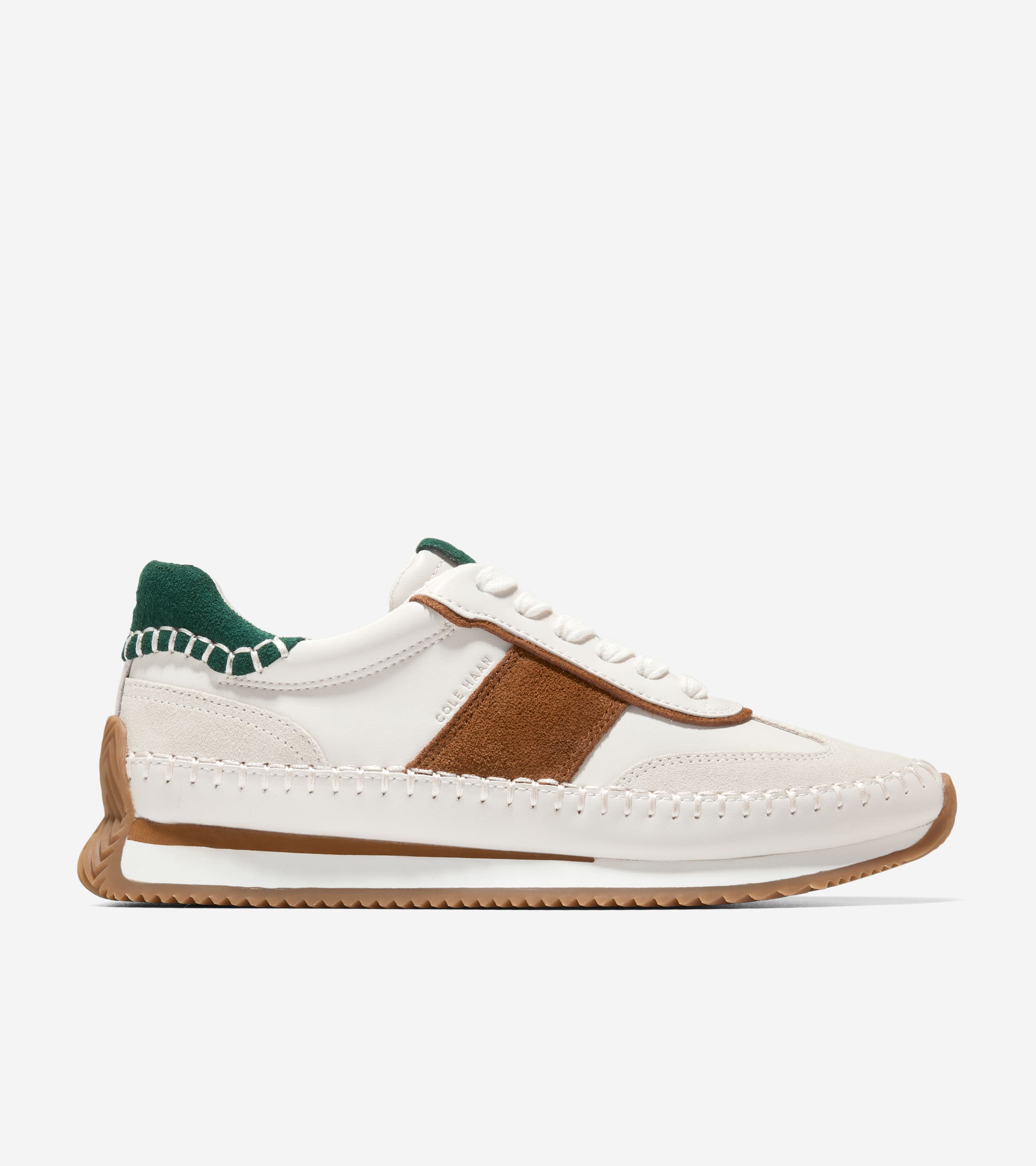 Women's GrandPrø Premier Sneakers in Green, white, brown | Cole Haan