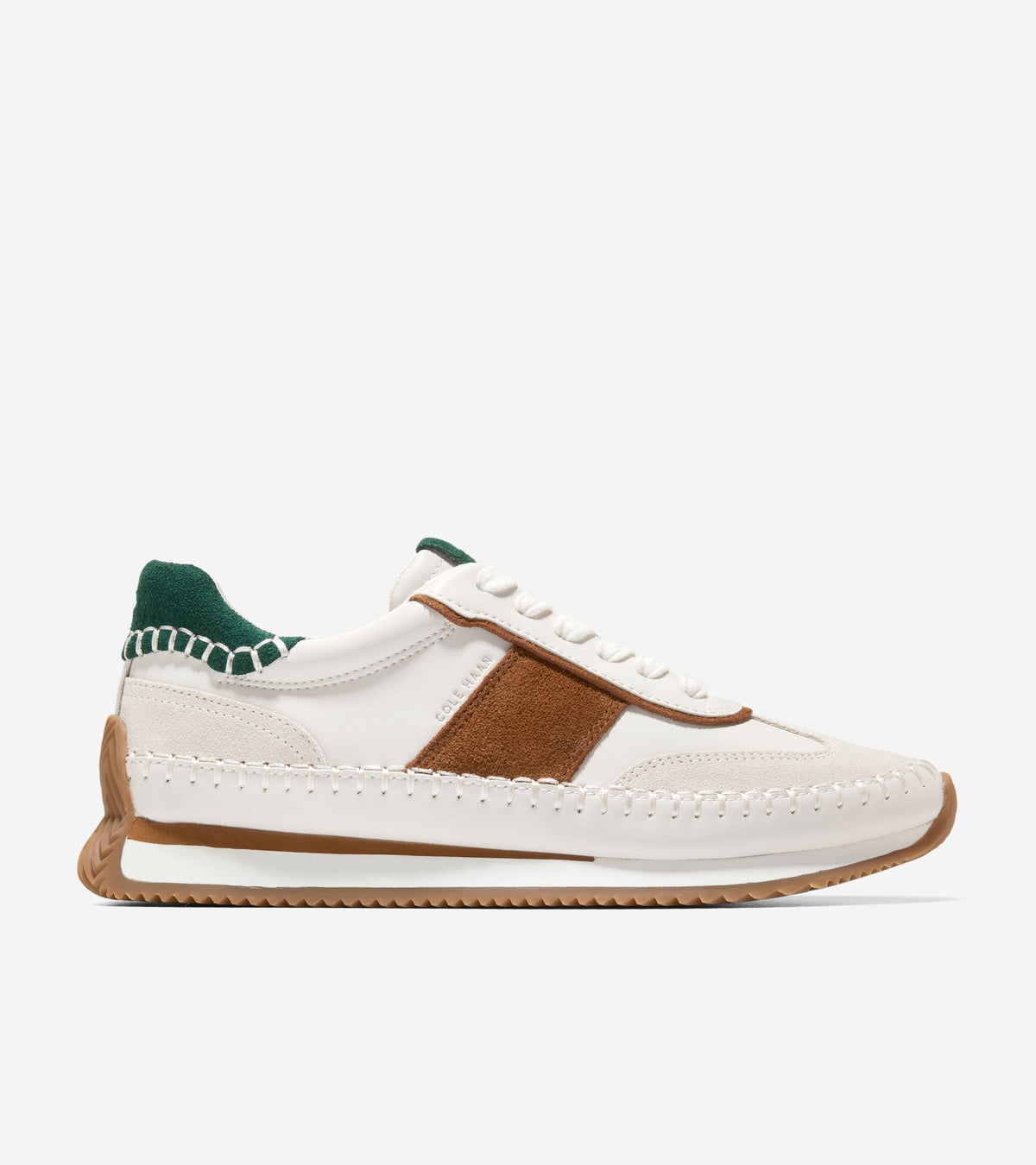 Women's GrandPrø Premier Sneakers-Ivory-Tobacco-Forest
