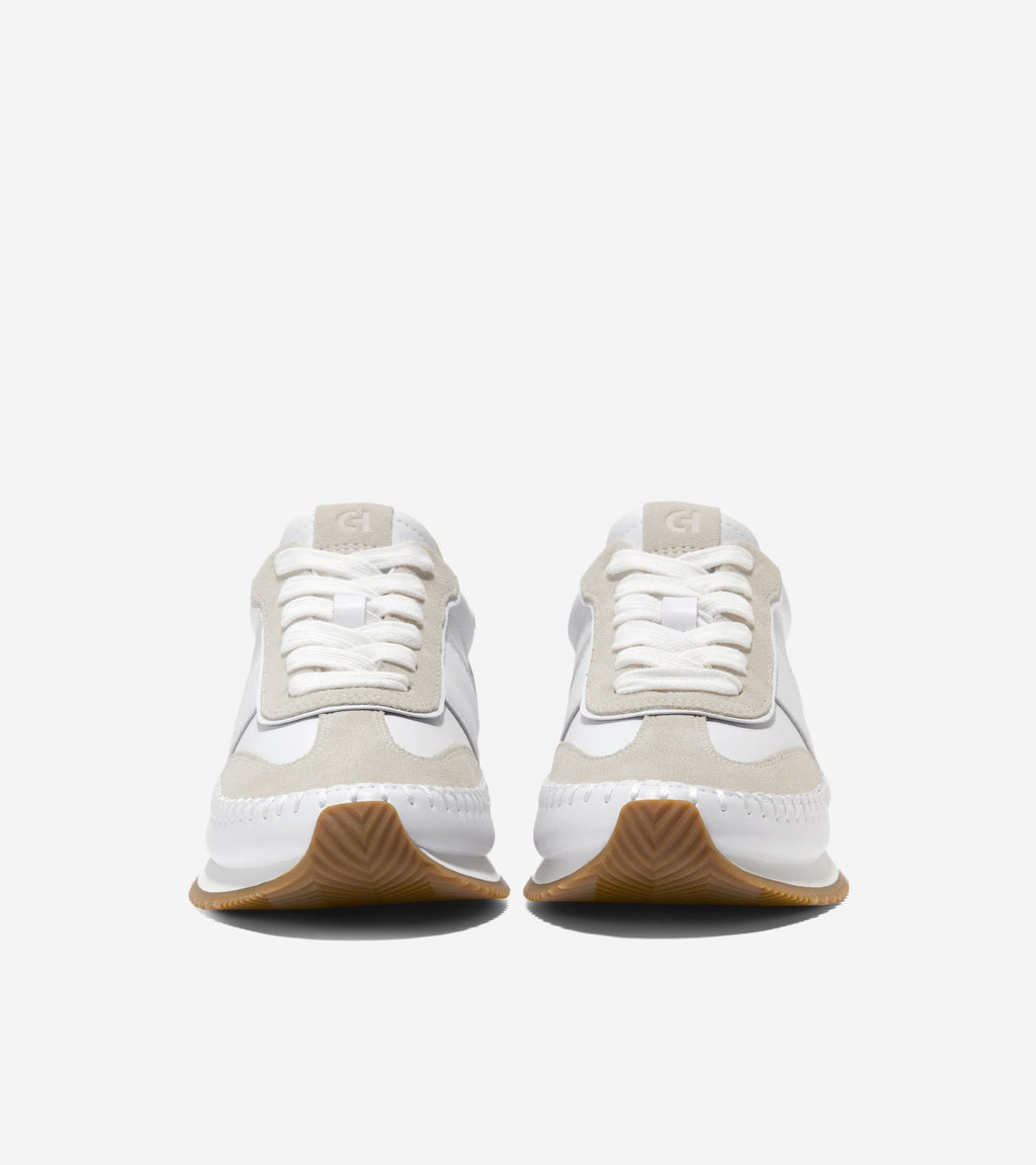 Women's GrandPrø Premier Sneakers-White-Silver Birch