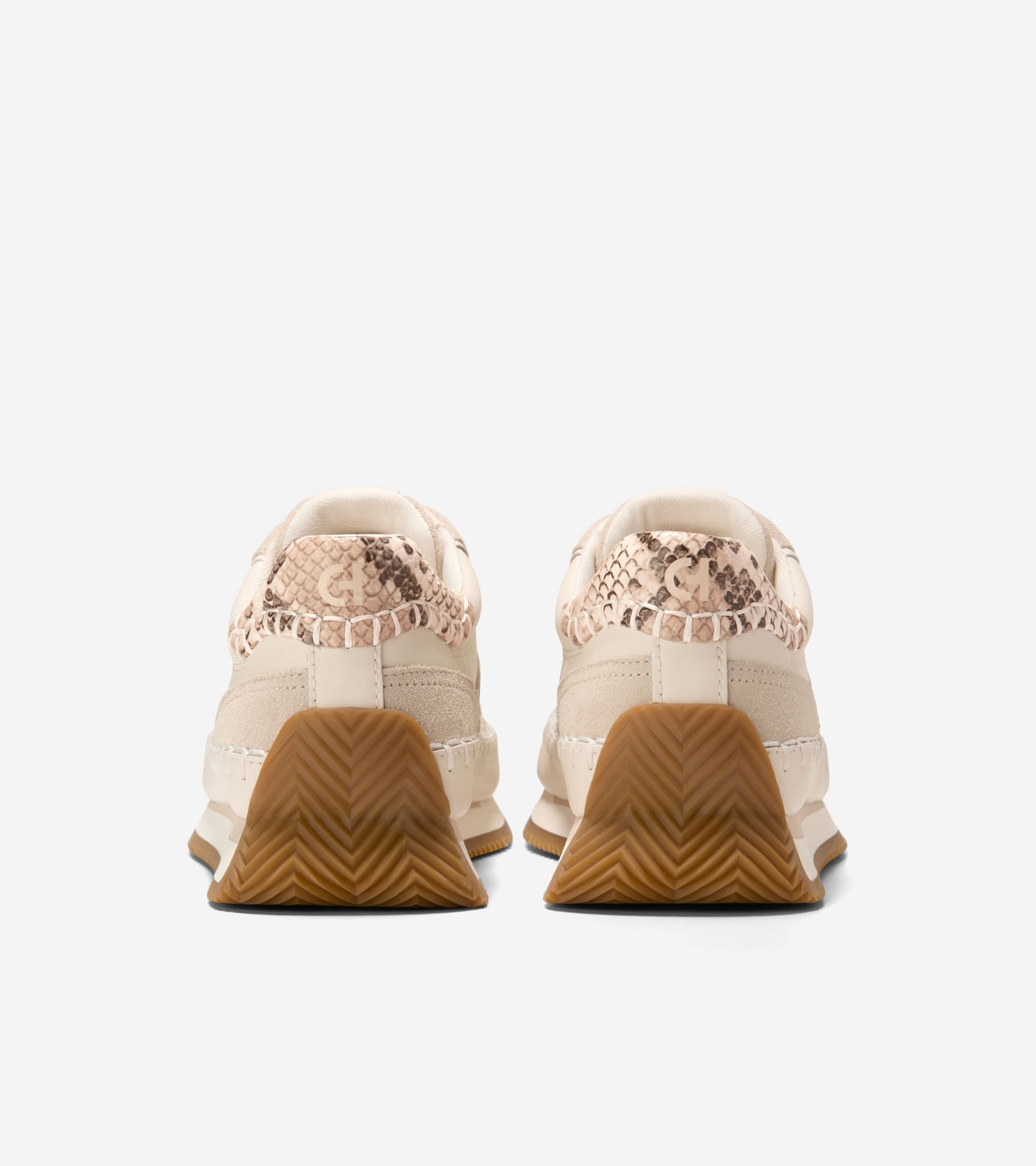 Women's GrandPrø Premier Running Sneakers-Sand Dollar-Mojave Snake Print