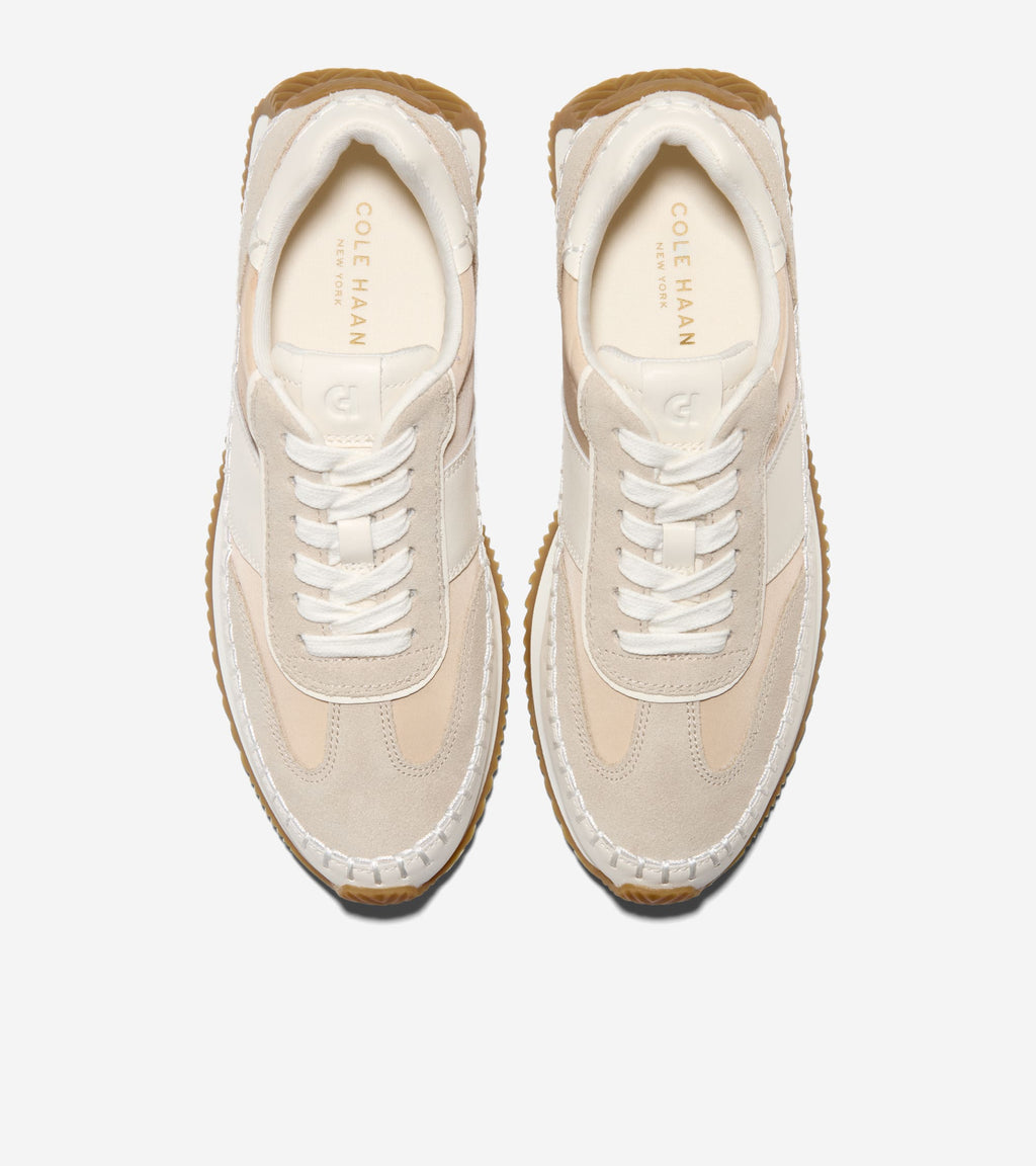 Women's GrandPrø Premier Running Shoes-Light Sesame-Powder