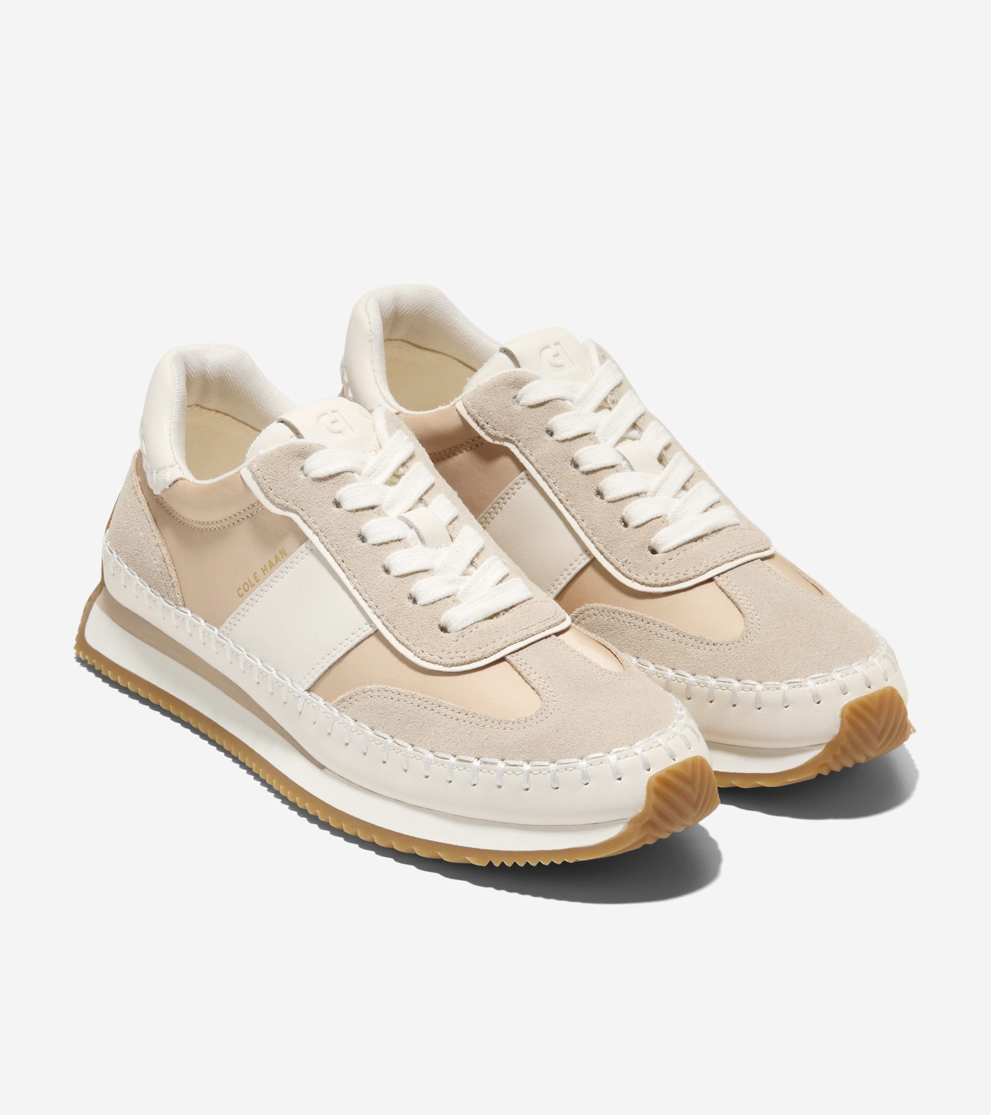 Women's GrandPrø Premier Running Shoes-Light Sesame-Powder