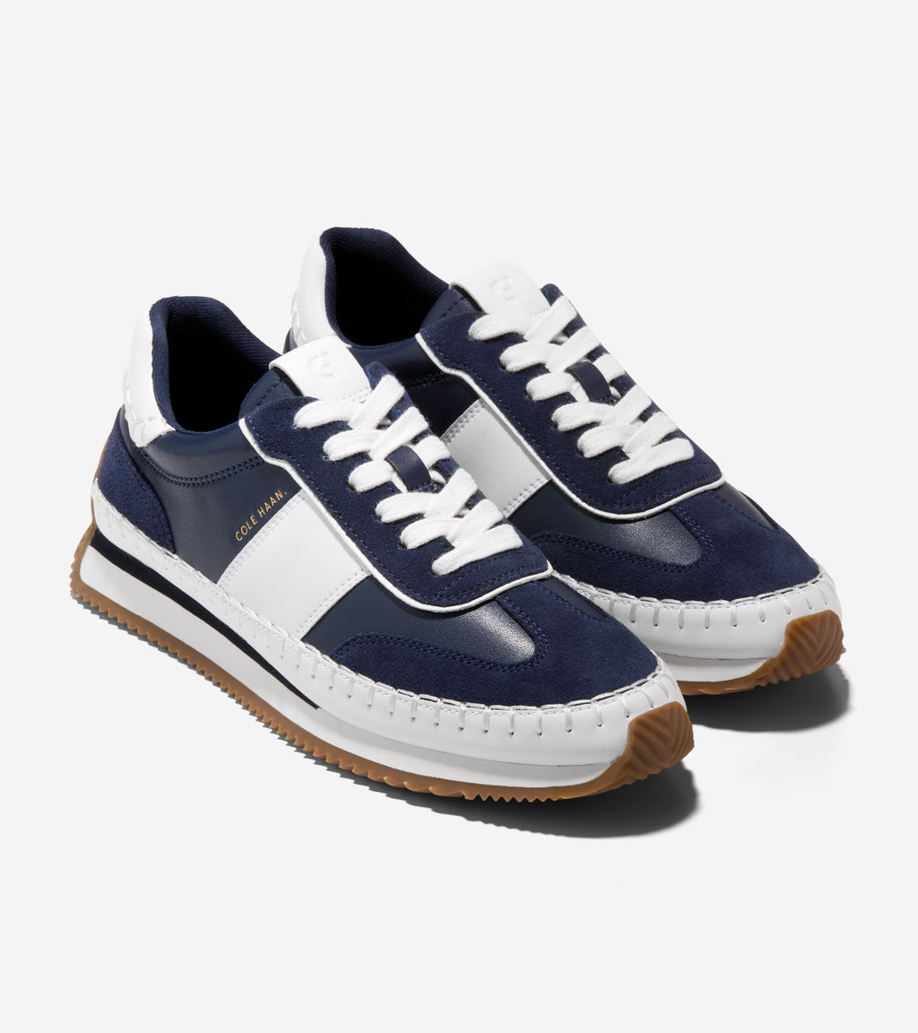 Women's GrandPrø Premier Running Shoes-Midnight Moon-White