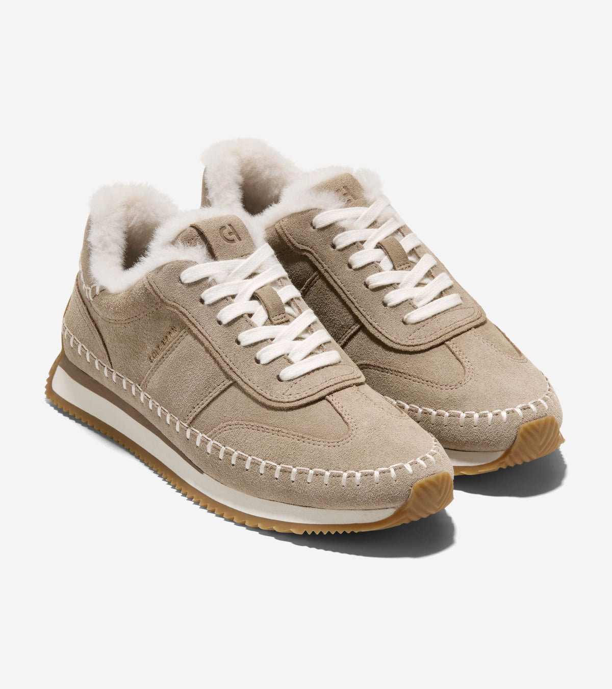 Women's GrandPrø Premier Running Shoes-Irish Coffee-Natural Shearling