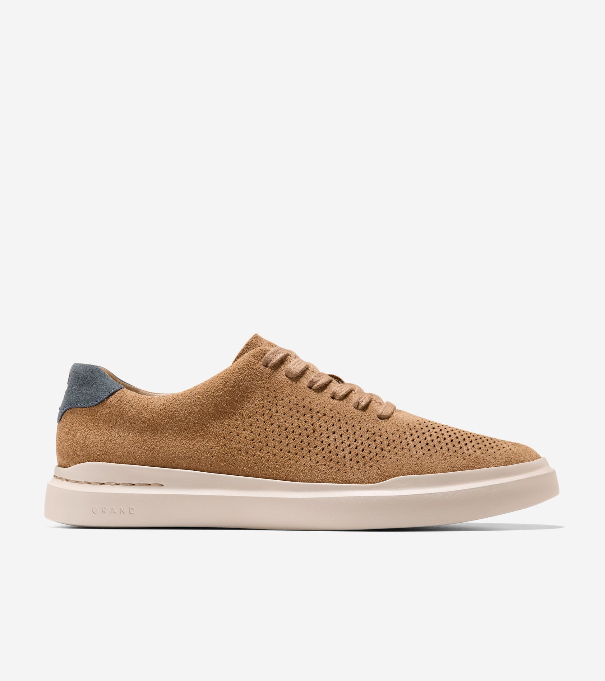 Men's GrandPrø Rally Laser Cut Sneakers-Toasted Coconut-Turbulence